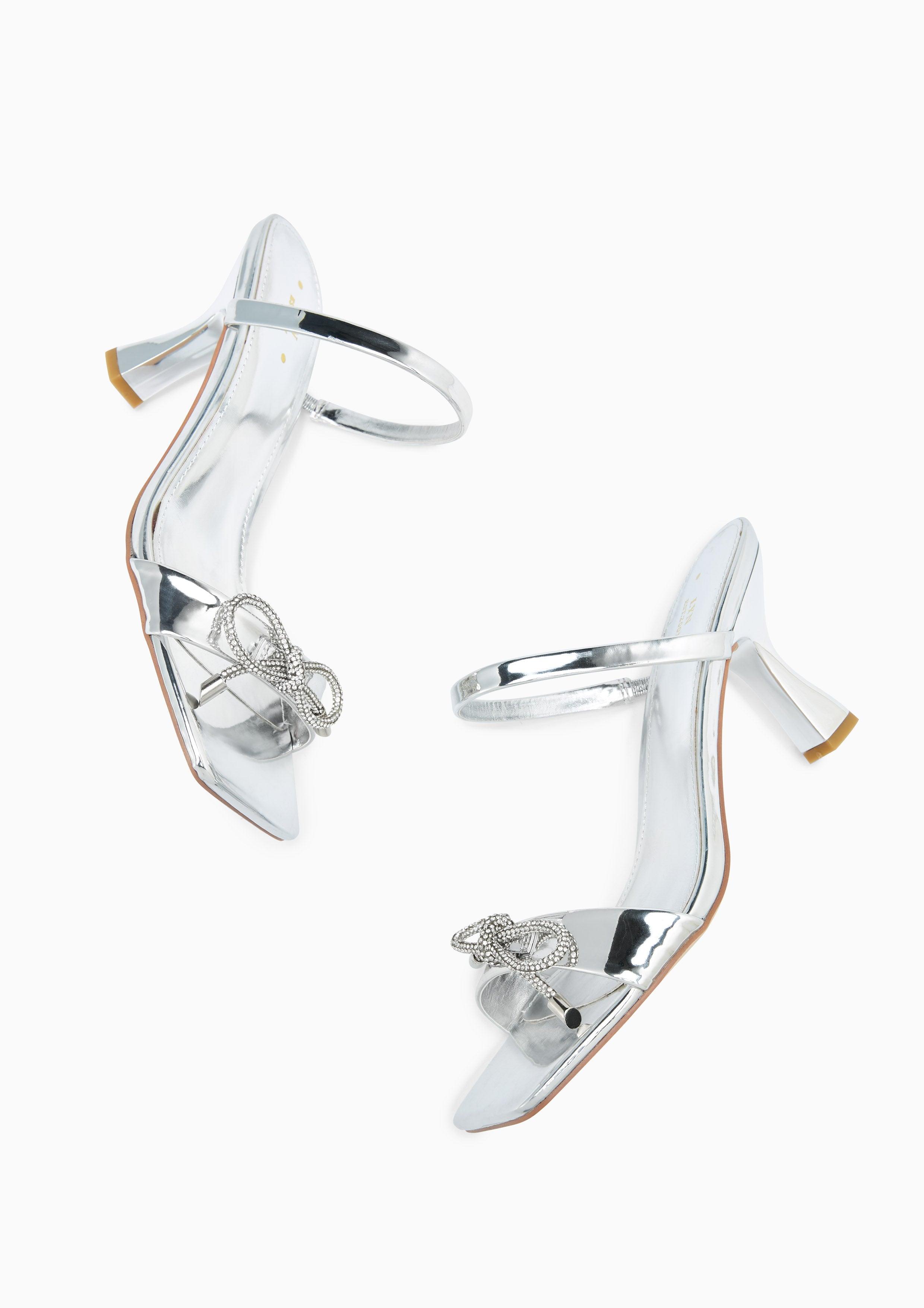 Bouquet High Heels Silver - Lyn TH