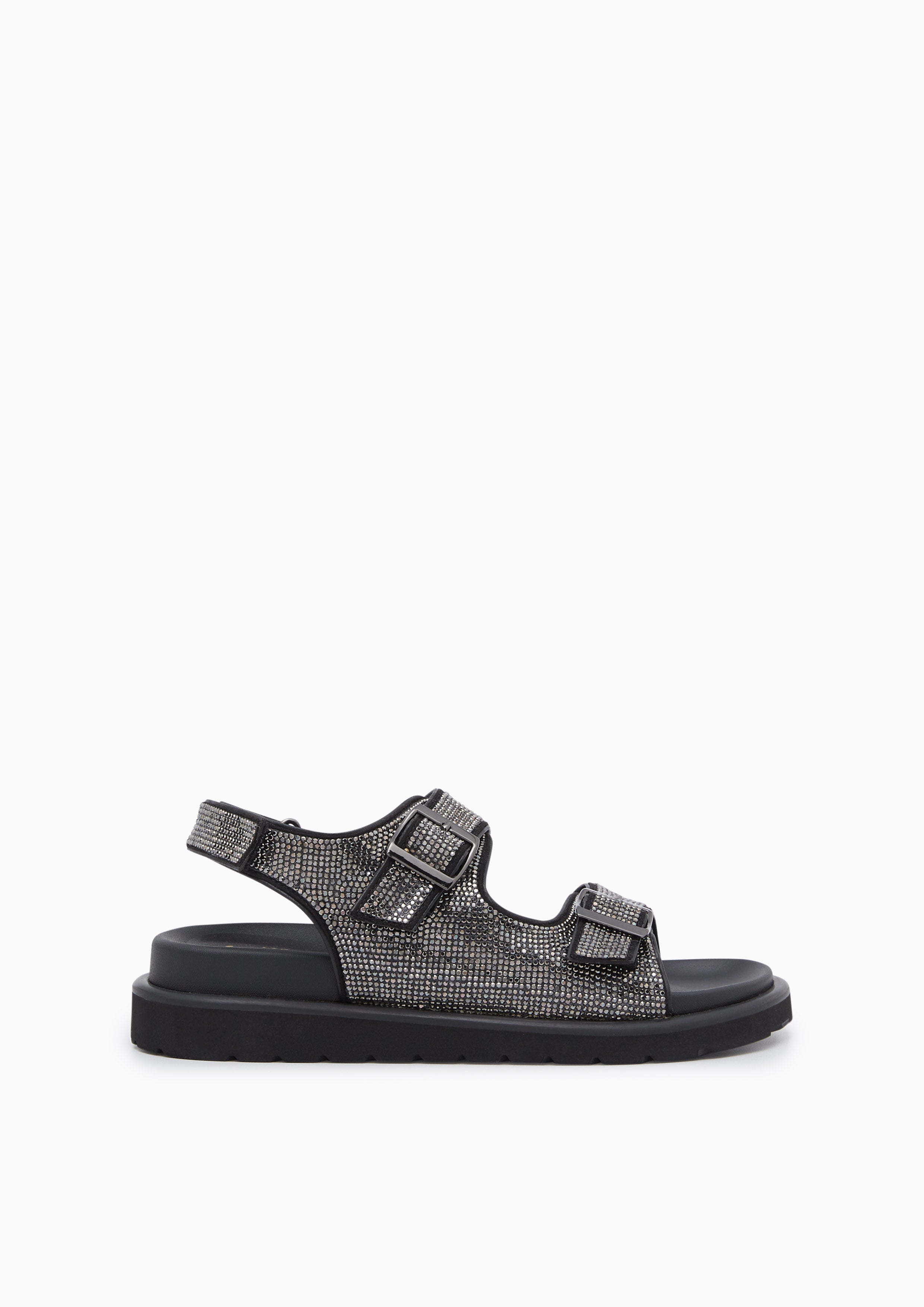 Brinky Flat Sandals Black - Lyn TH