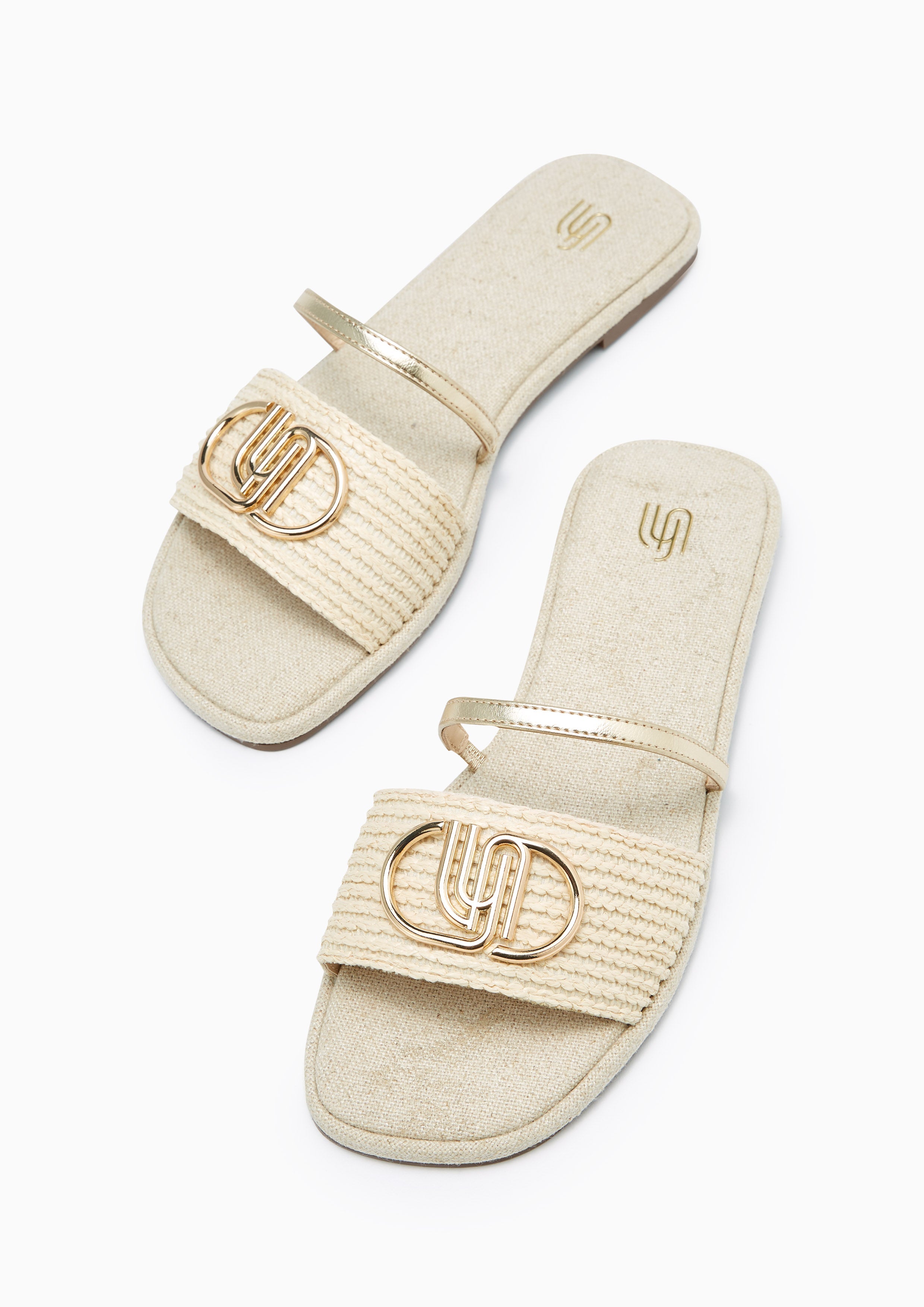 Balm Infinite Flat Sandals Light Brown - Lyn TH