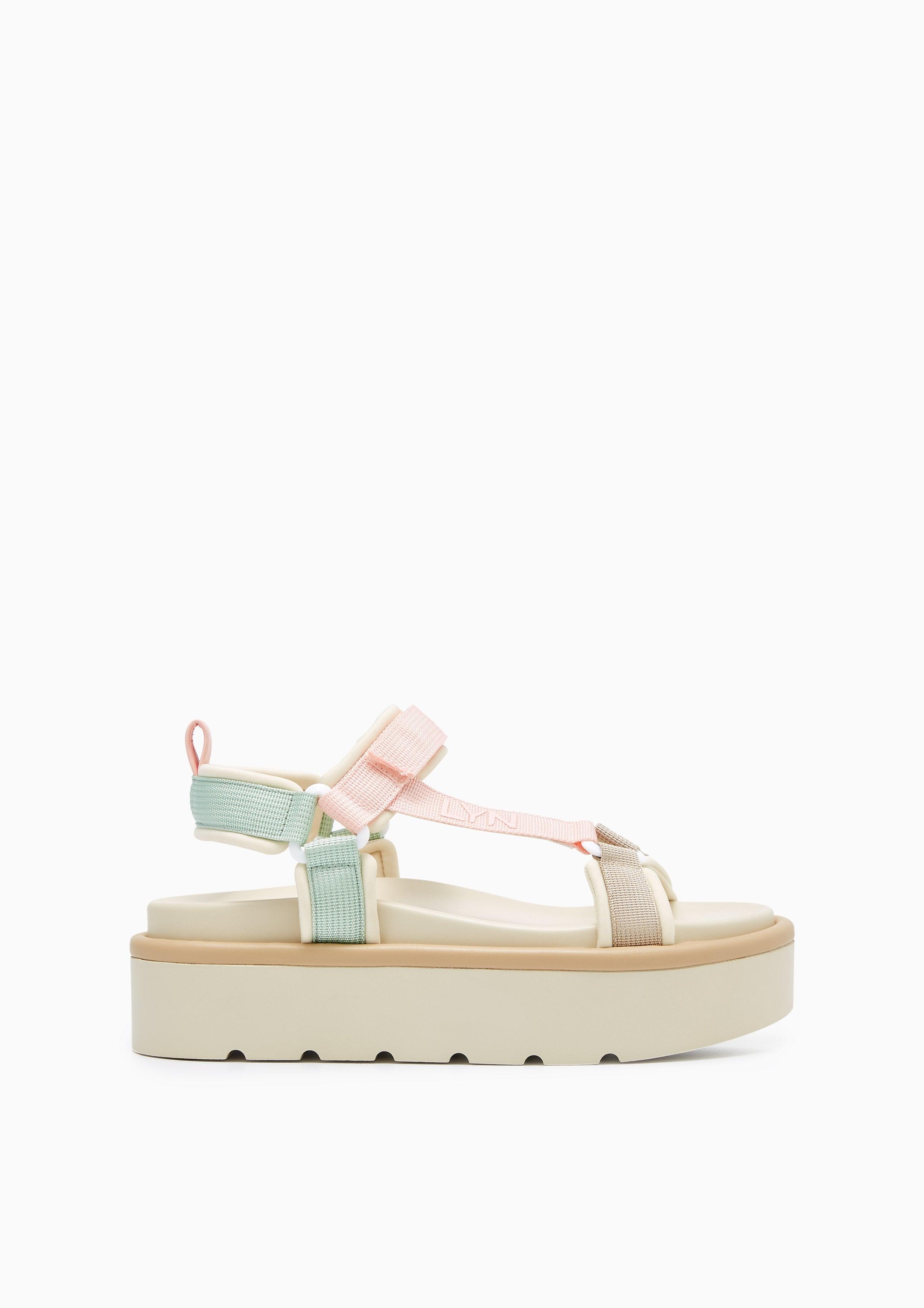 Hunter Multi Platform Sandals Pink - Lyn TH