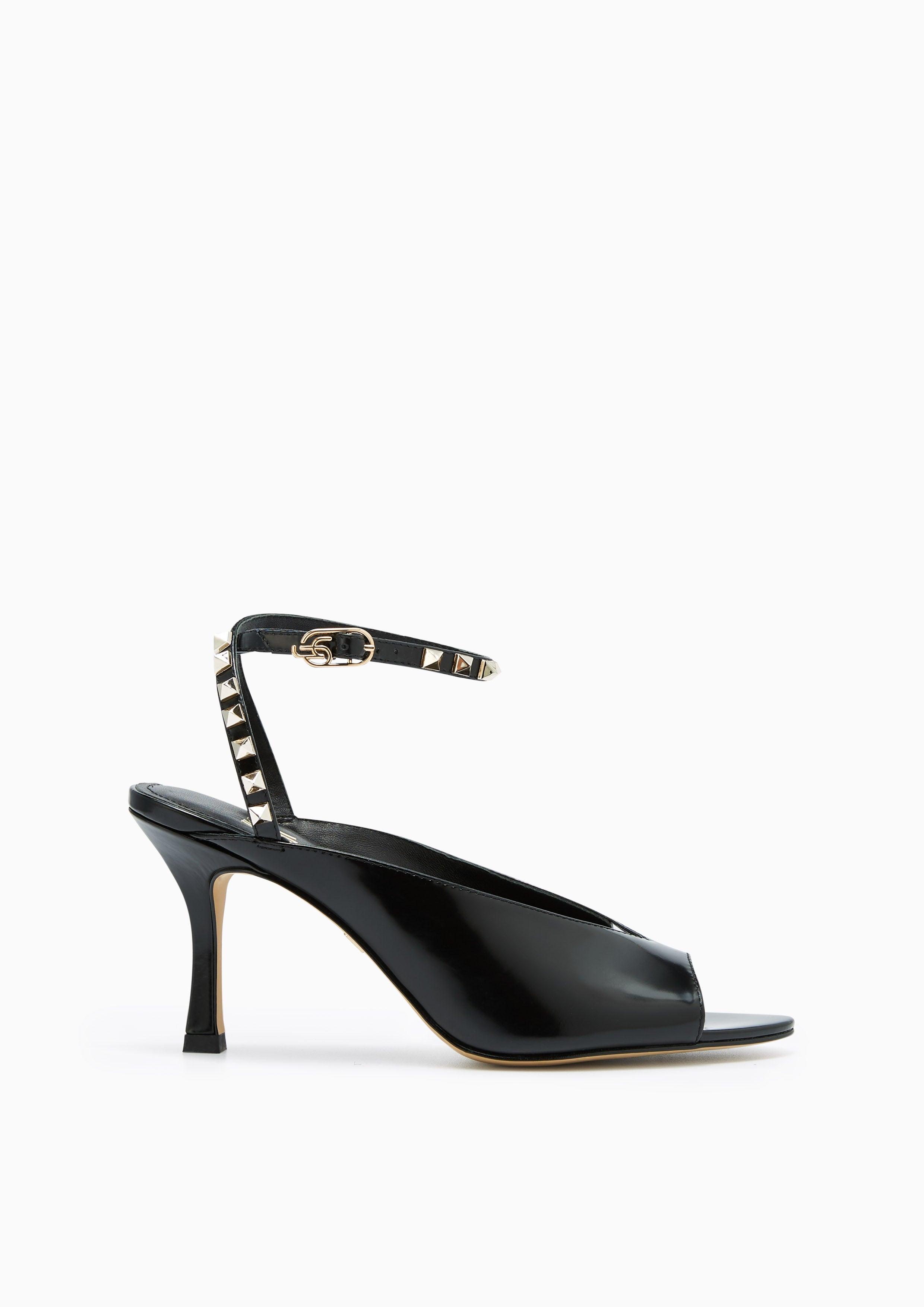 Aquila Infinite Heel Slingbacks Black - Lyn TH