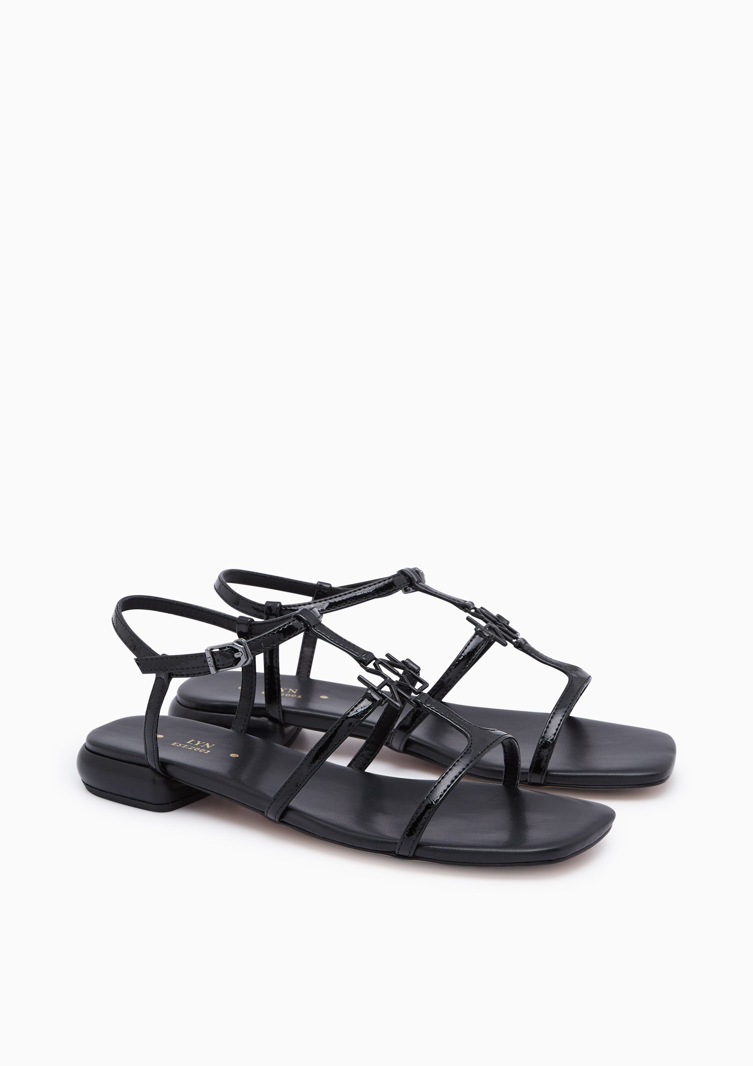 Mirror Slingback Black - Lyn TH