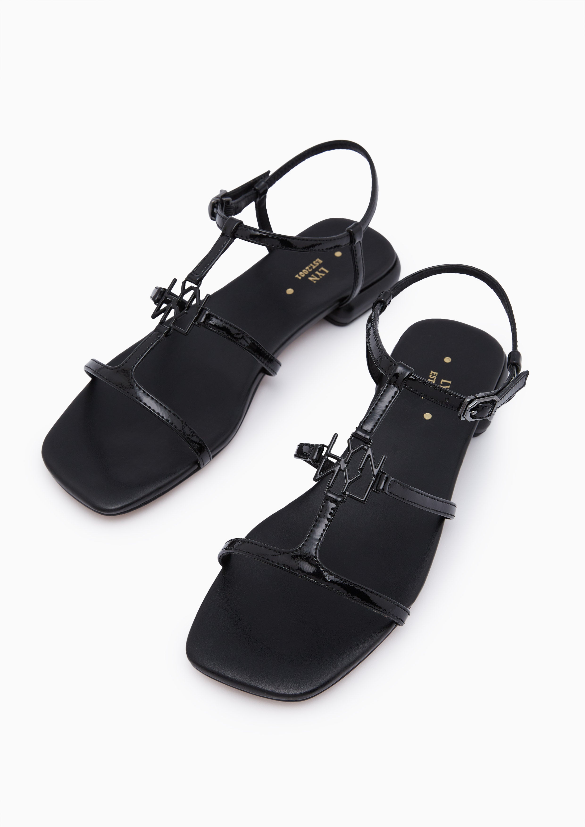 Mirror Slingback Black - Lyn TH