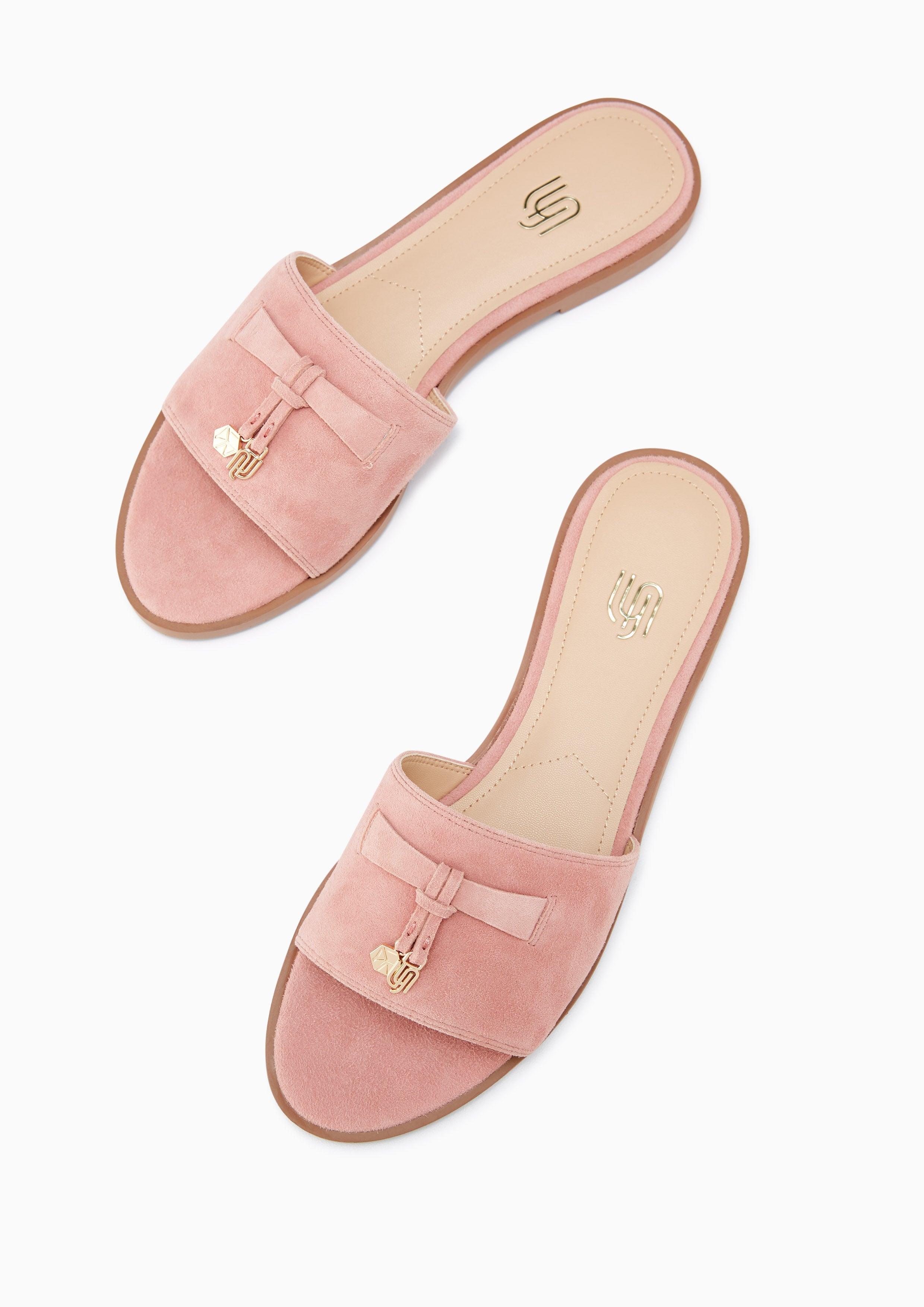 Lumi Infinite Flat Sandals Pink - Lyn TH