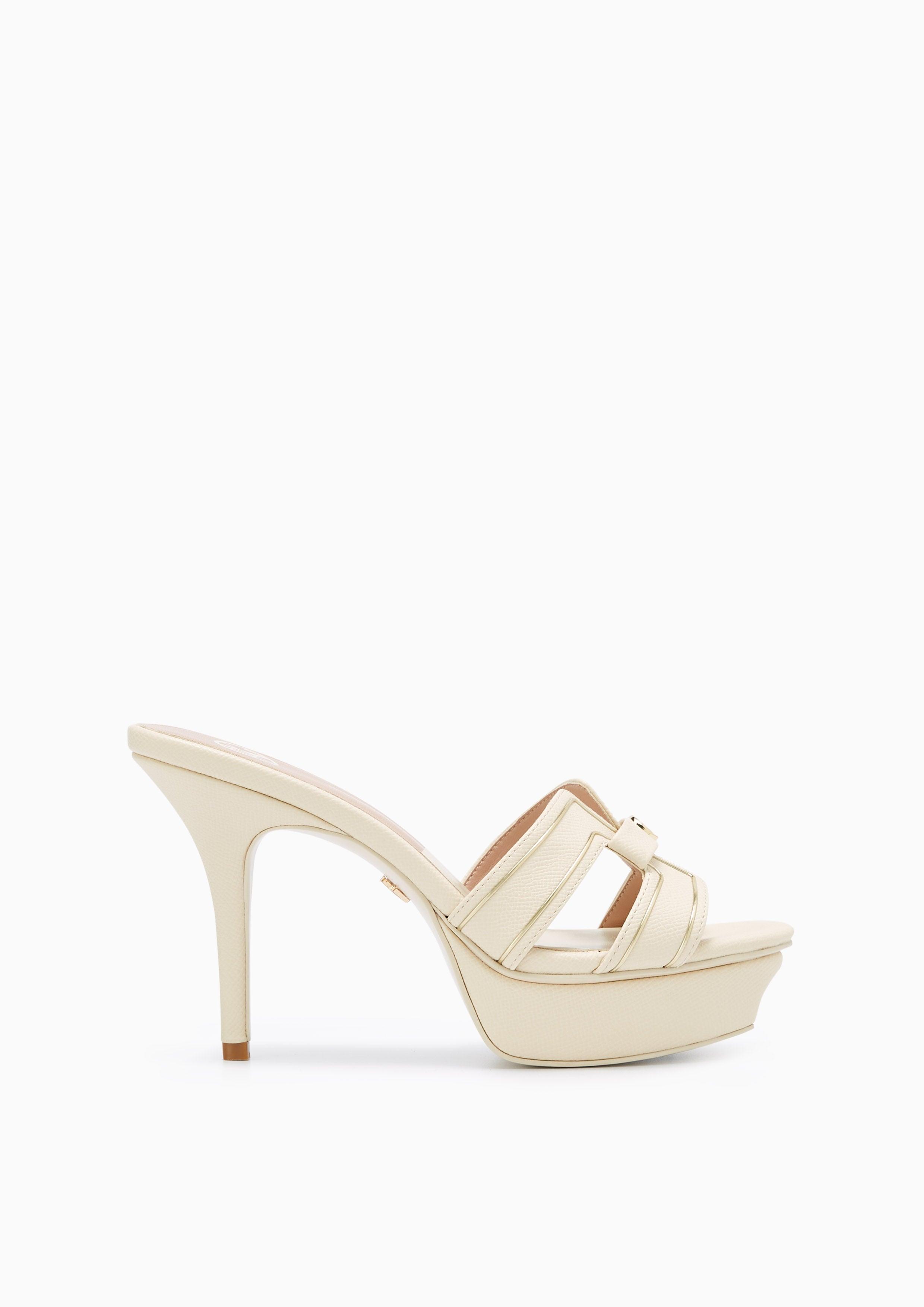 Hey Platform Heels Ivory - Lyn TH