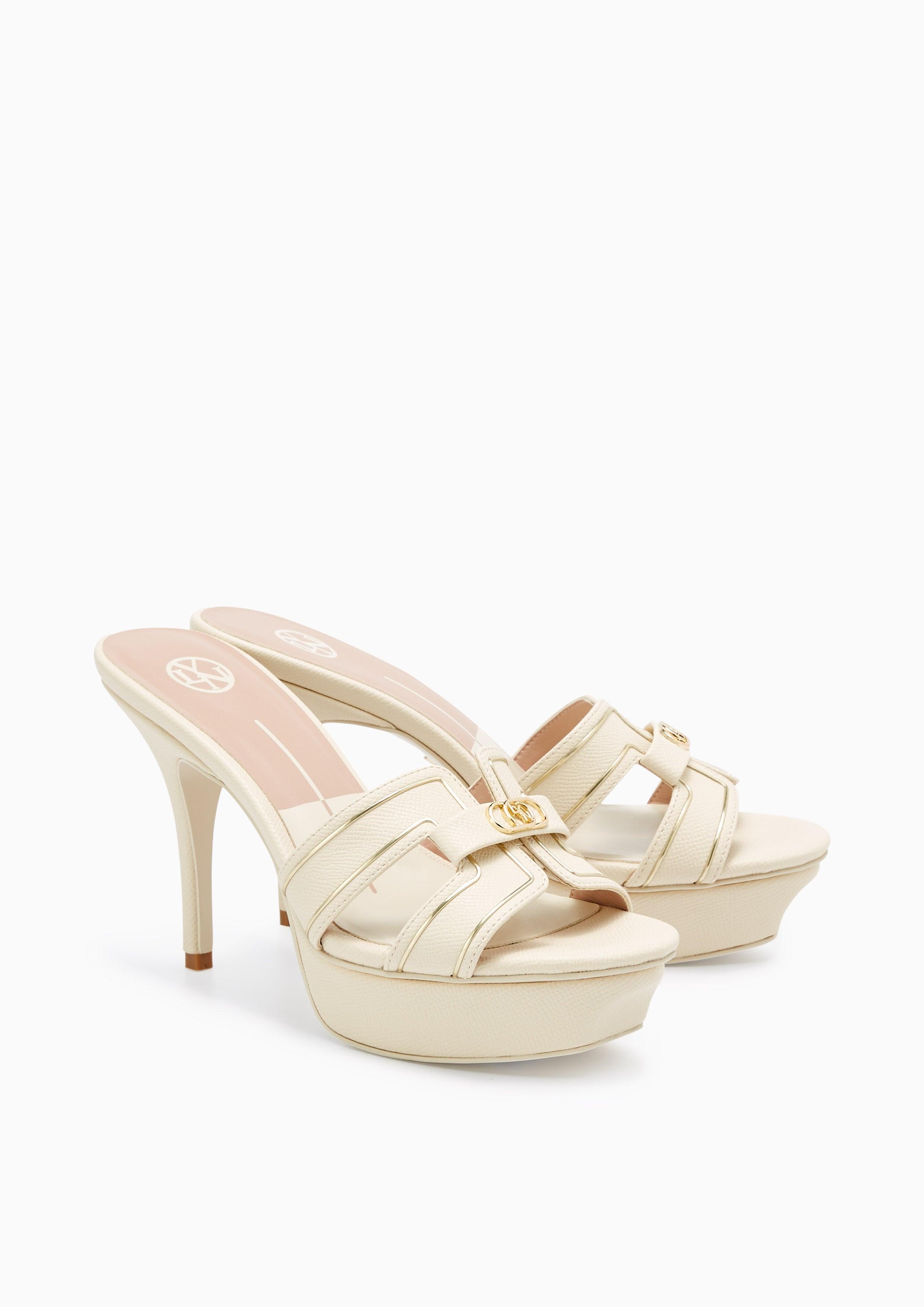 Hey Platform Heels Ivory - Lyn TH