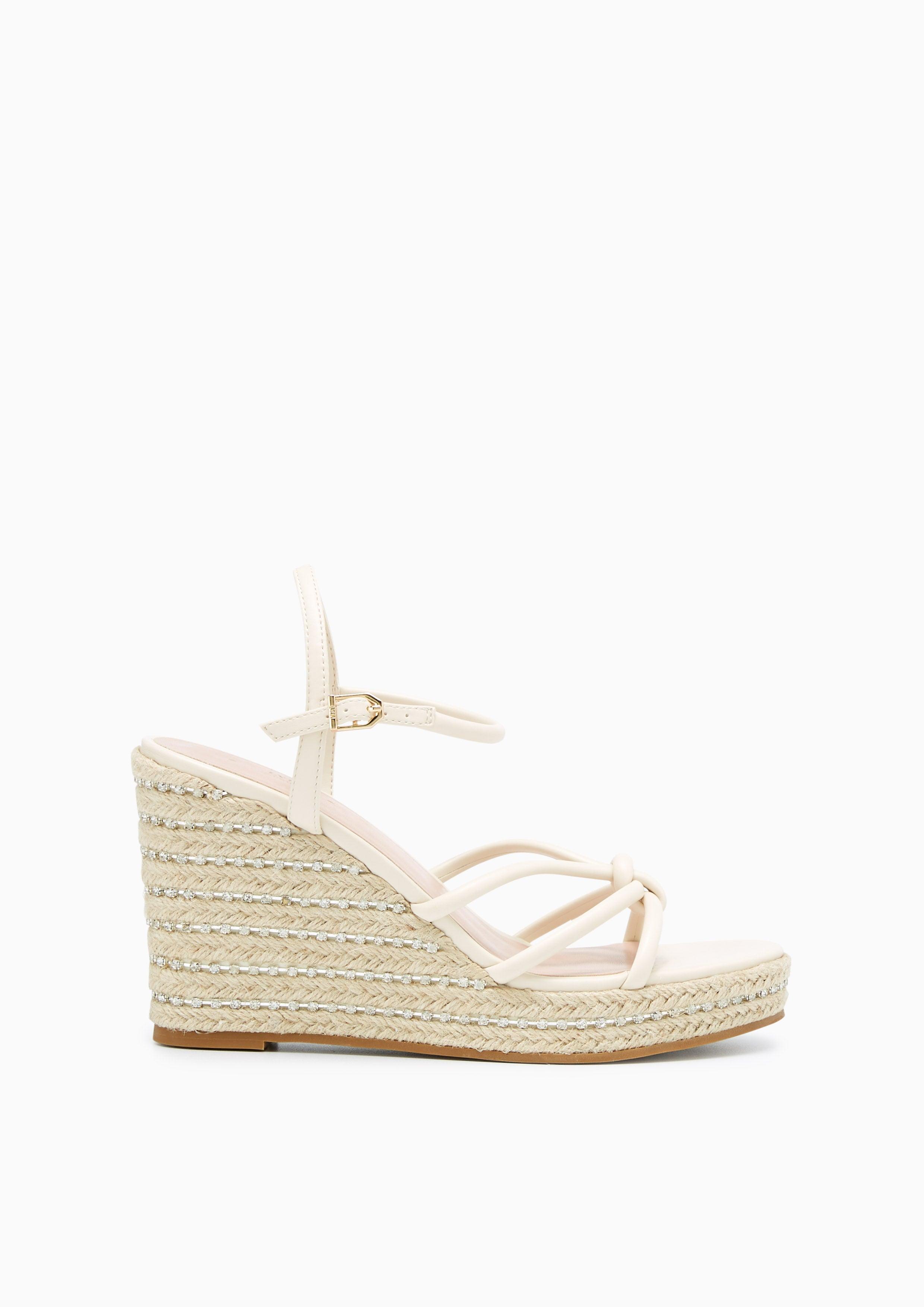 Bever Wedges Ivory - Lyn TH