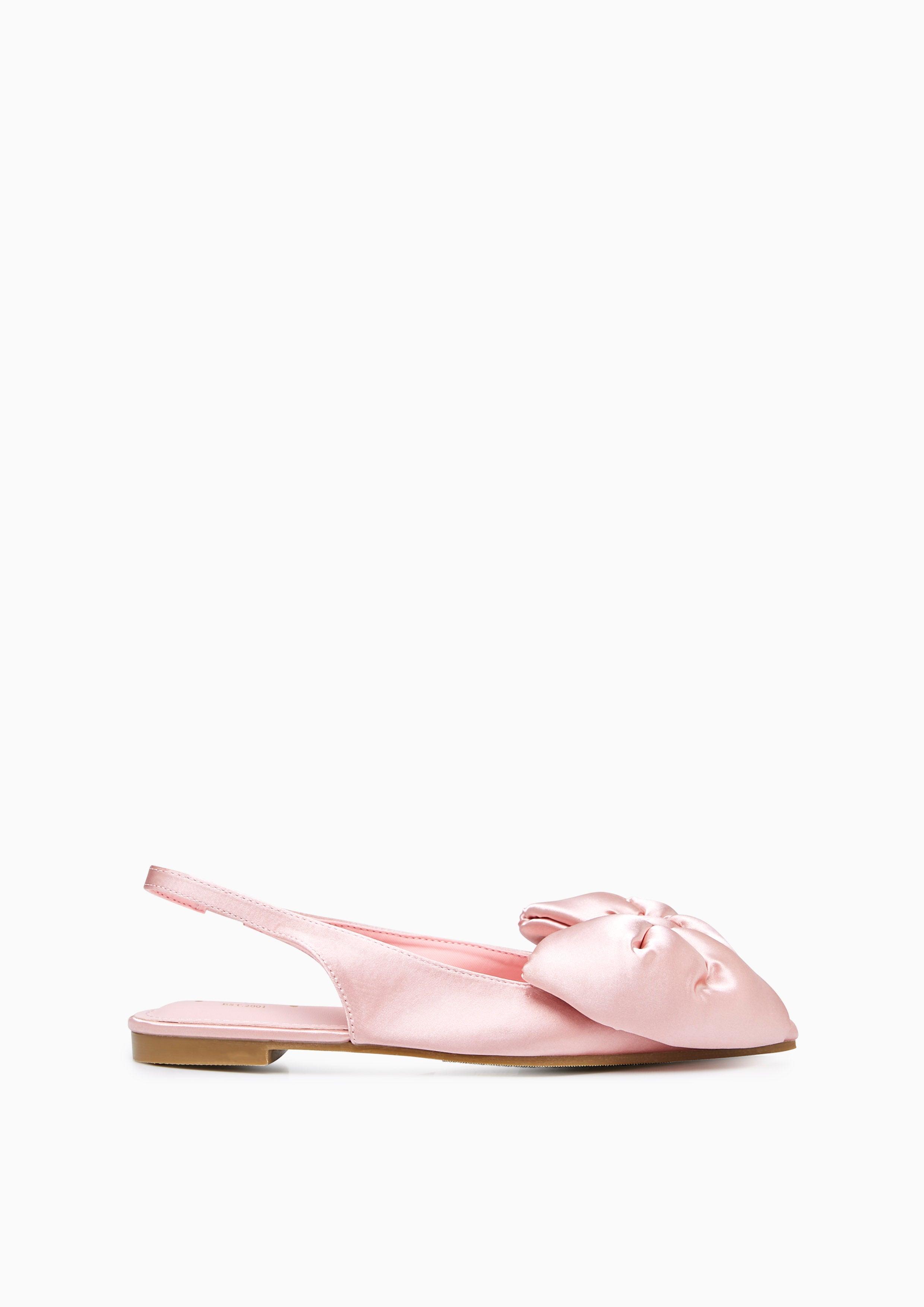 Bardou Flat Slingbacks Pink