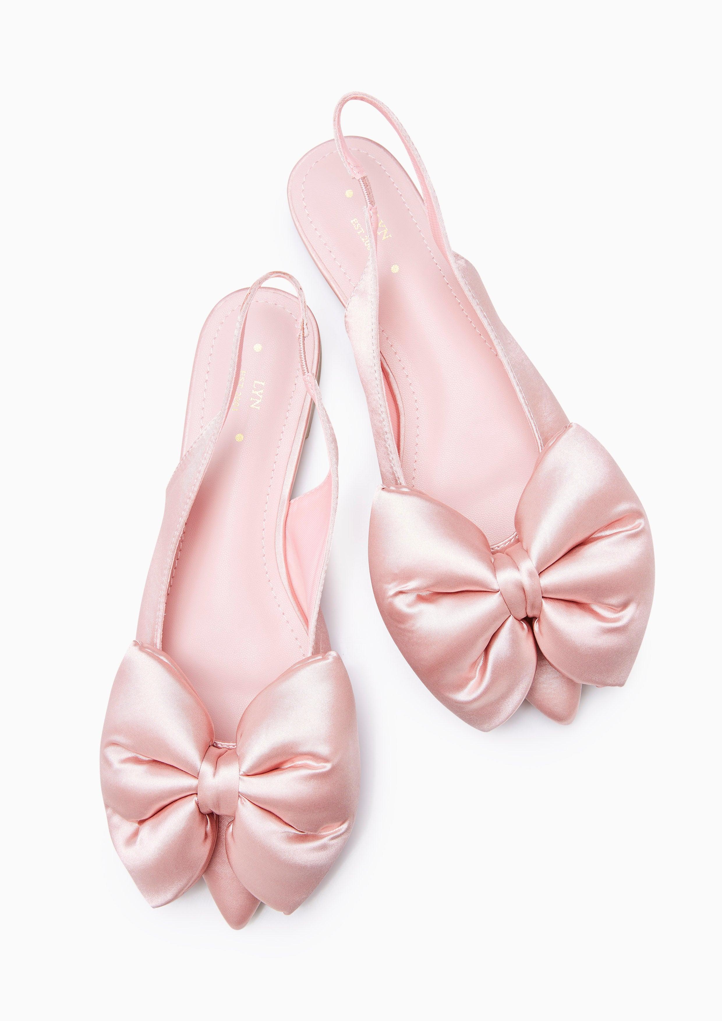 Bardou Flat Slingbacks Pink