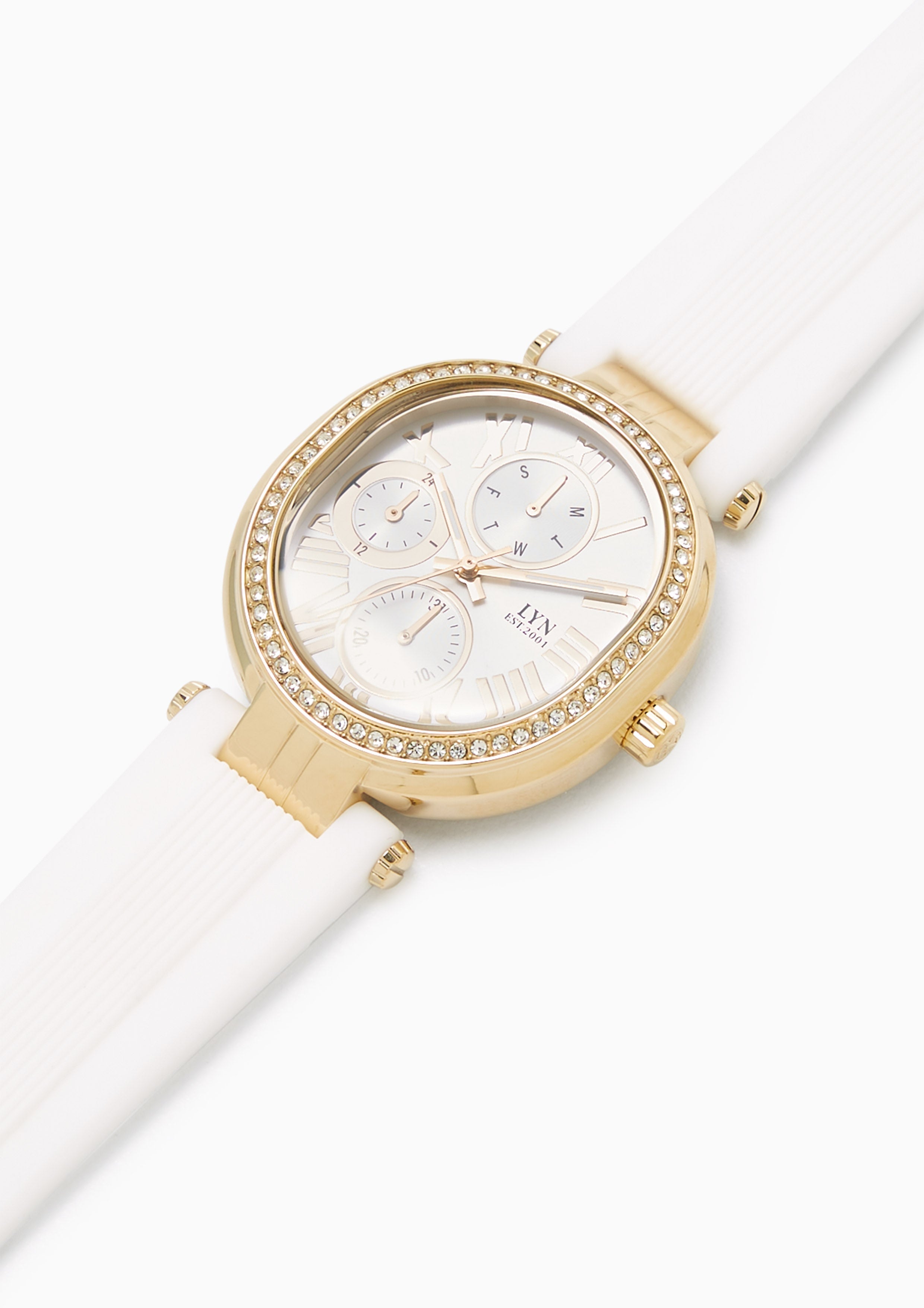 Emberlynn Watch White - Lyn TH