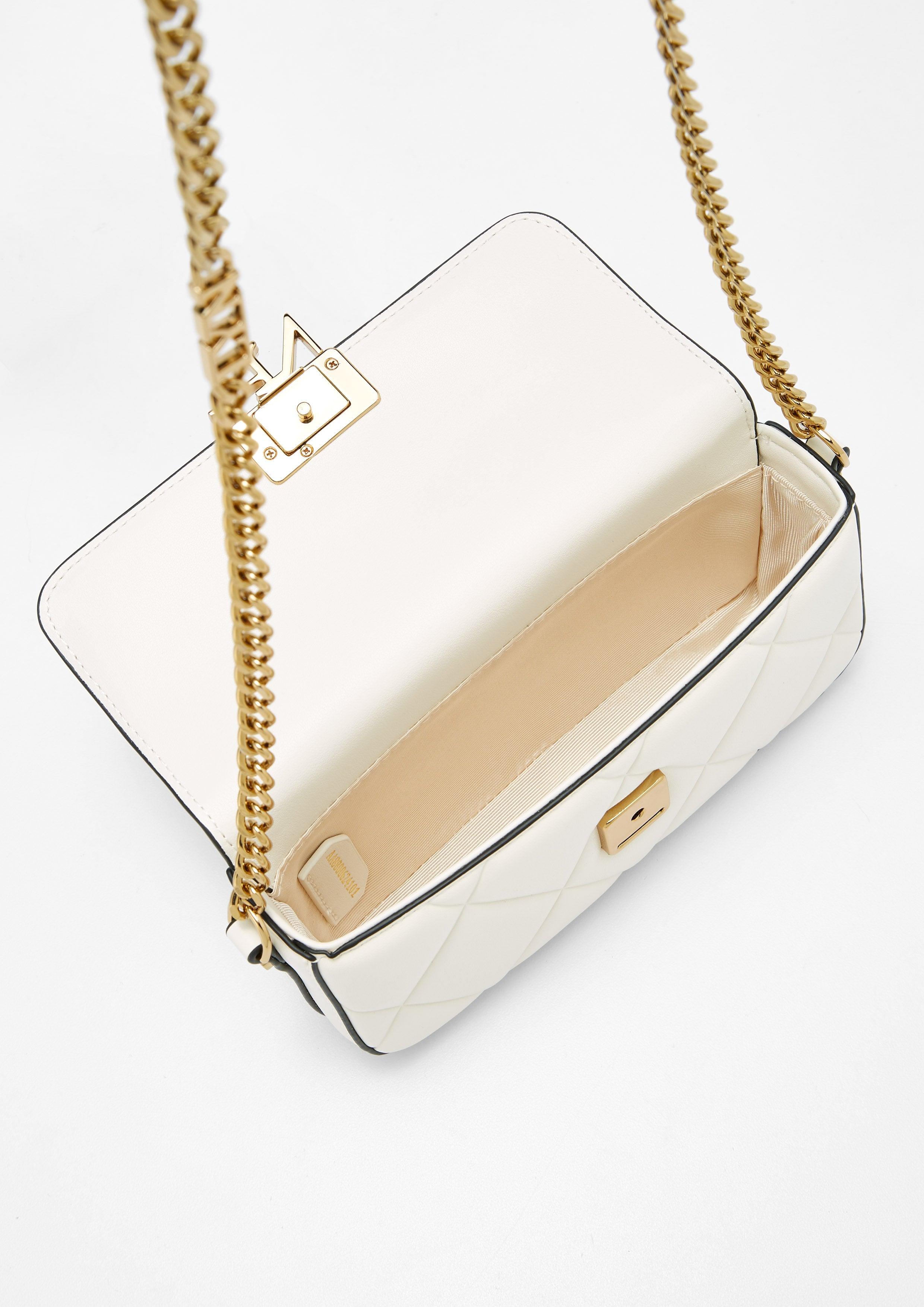 Rexha Flap Phone Wallet On Chain Ivory - Lyn TH