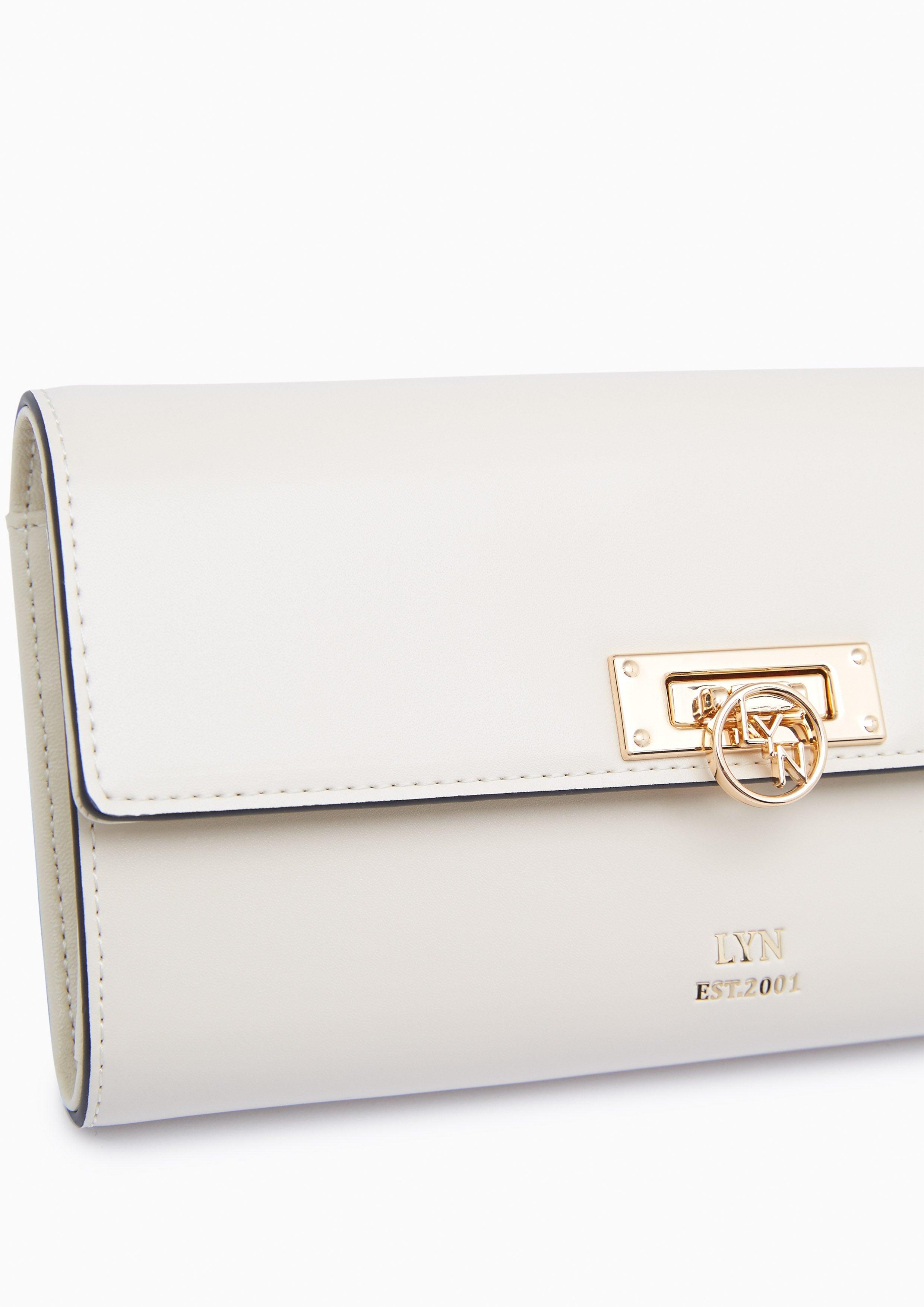 Alana Long Wallet Beige - Lyn TH