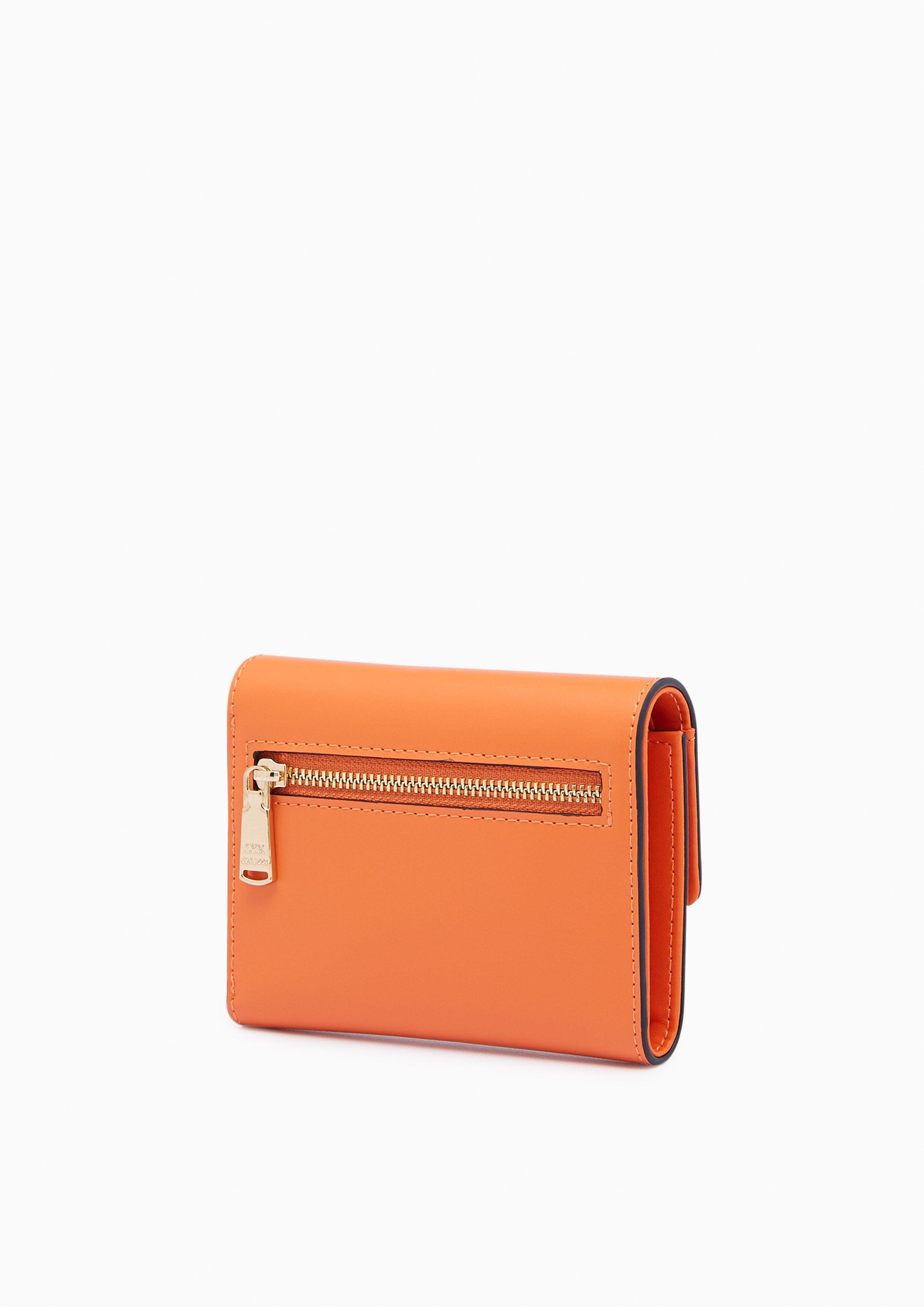 Alana Short Wallet Dark Orange - Lyn TH