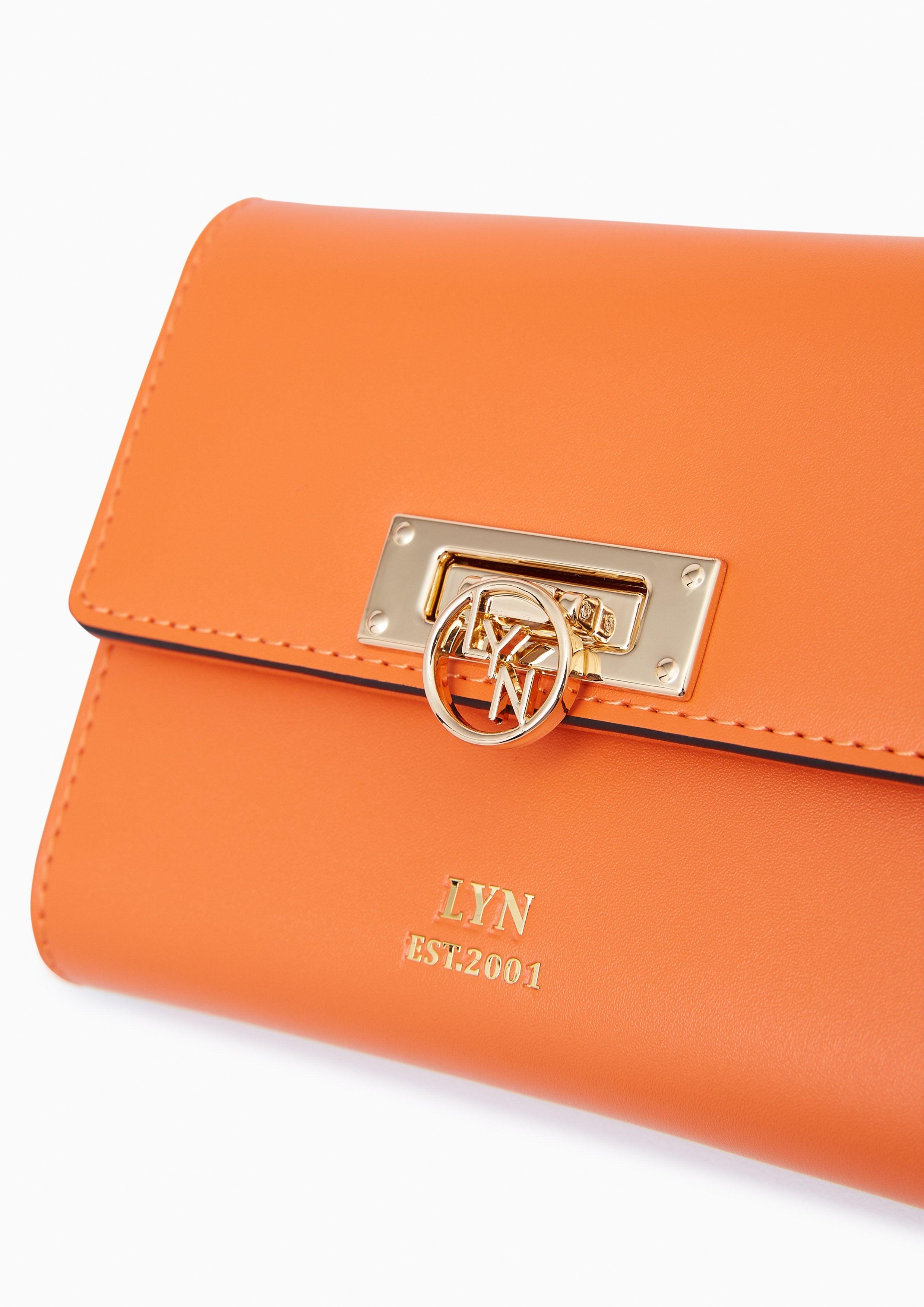 Alana Short Wallet Dark Orange - Lyn TH