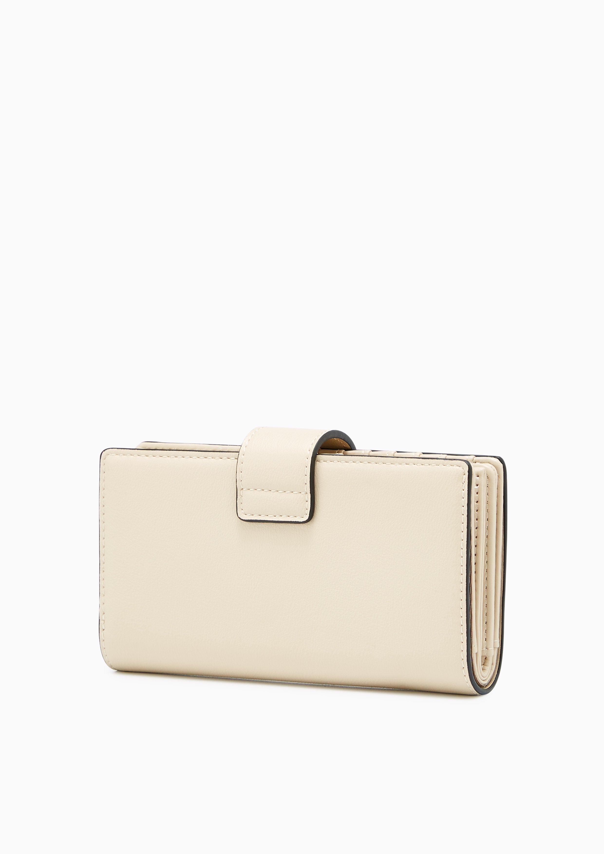 Polka Medium Wallet Beige - Lyn TH