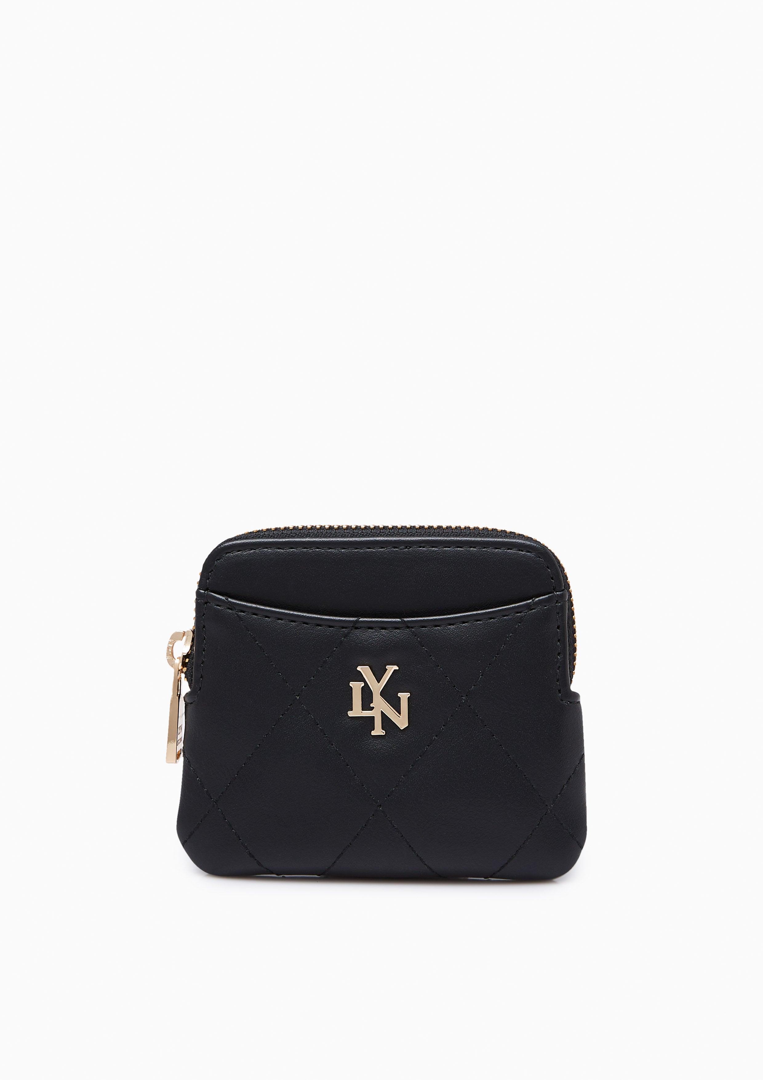 Sherlyn Zipped Coin Purse Black - Lyn TH