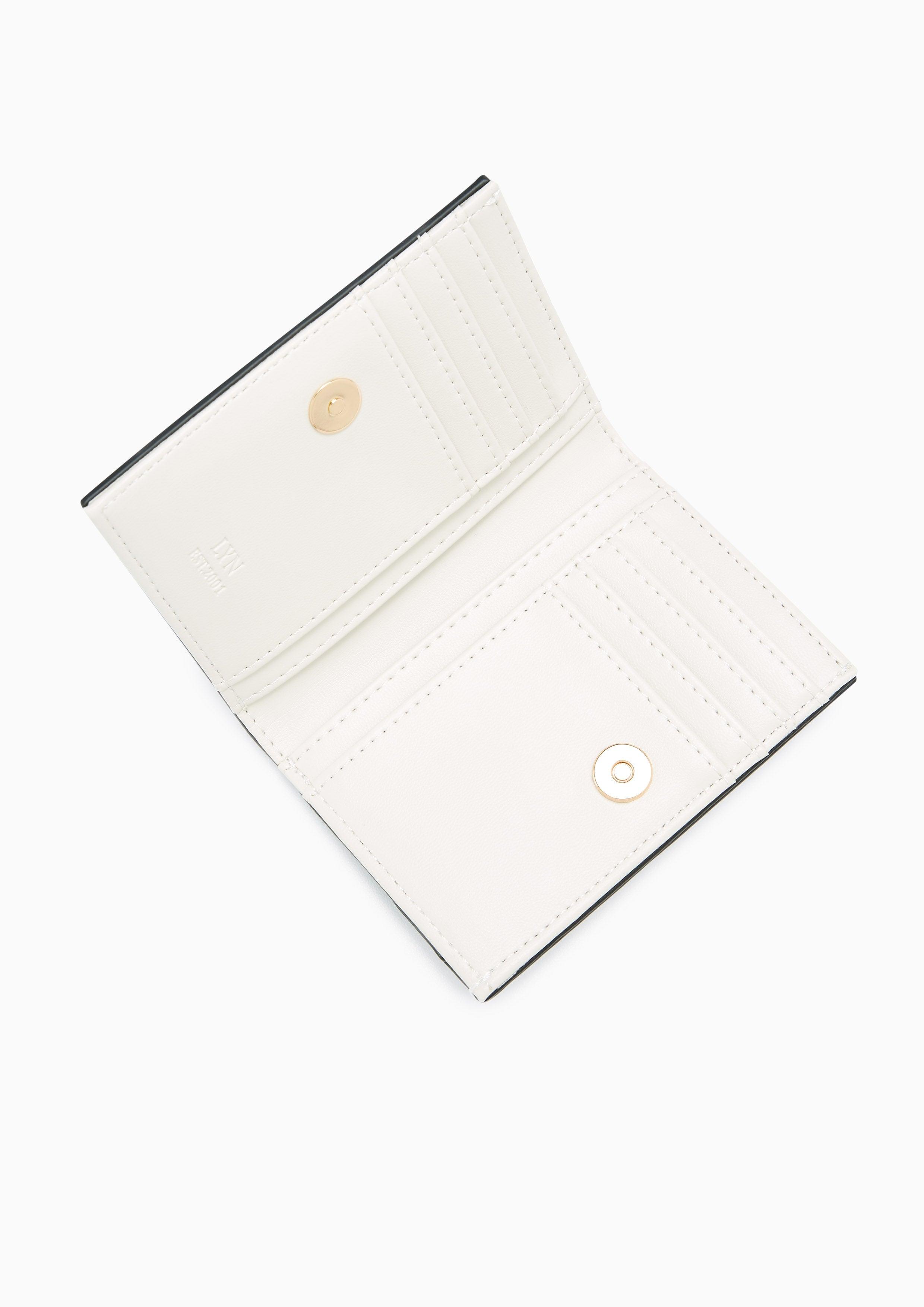 Amuse Short Wallet Ivory - Lyn TH