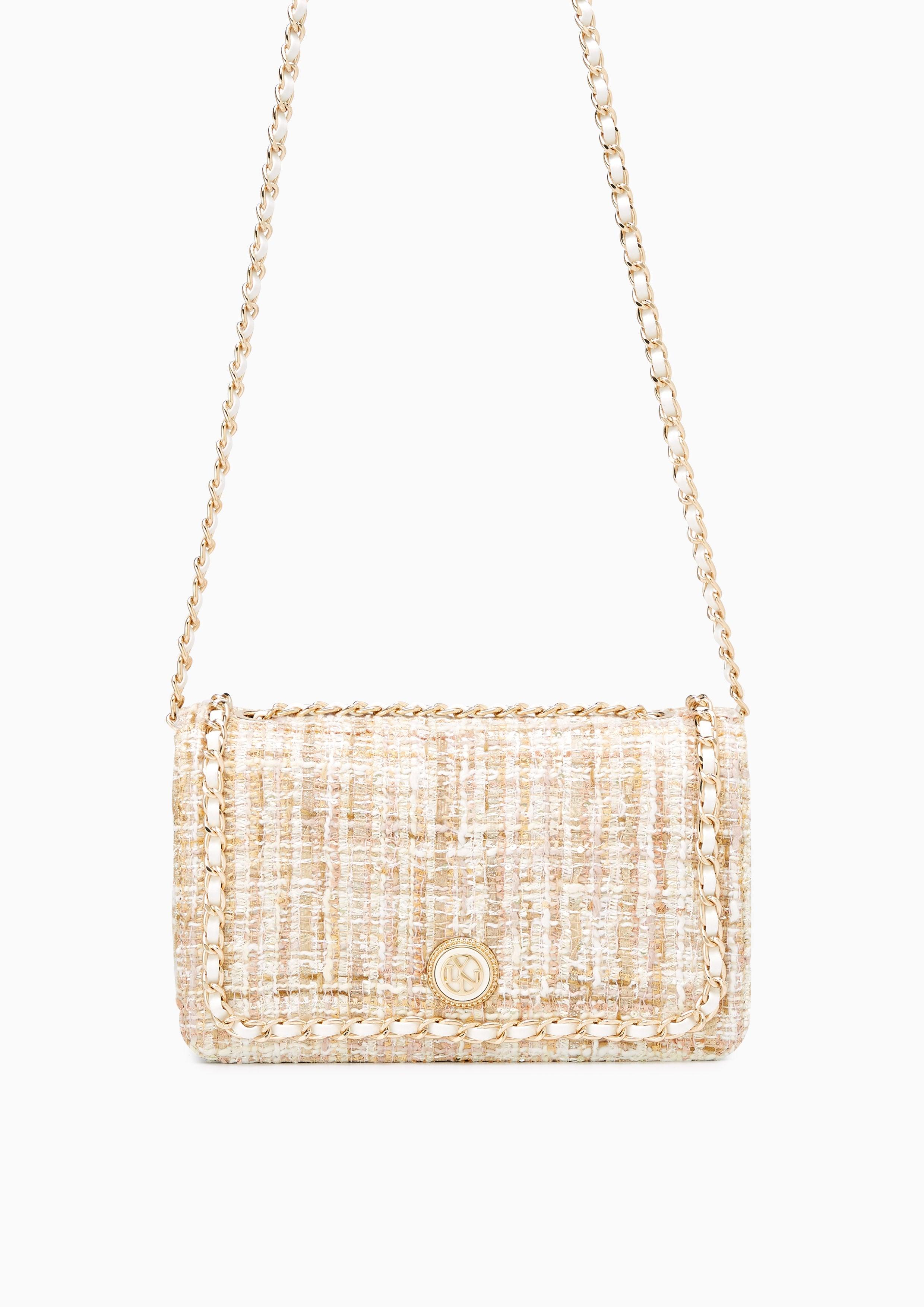 Semona M Crossbody Bag Beige - Lyn TH