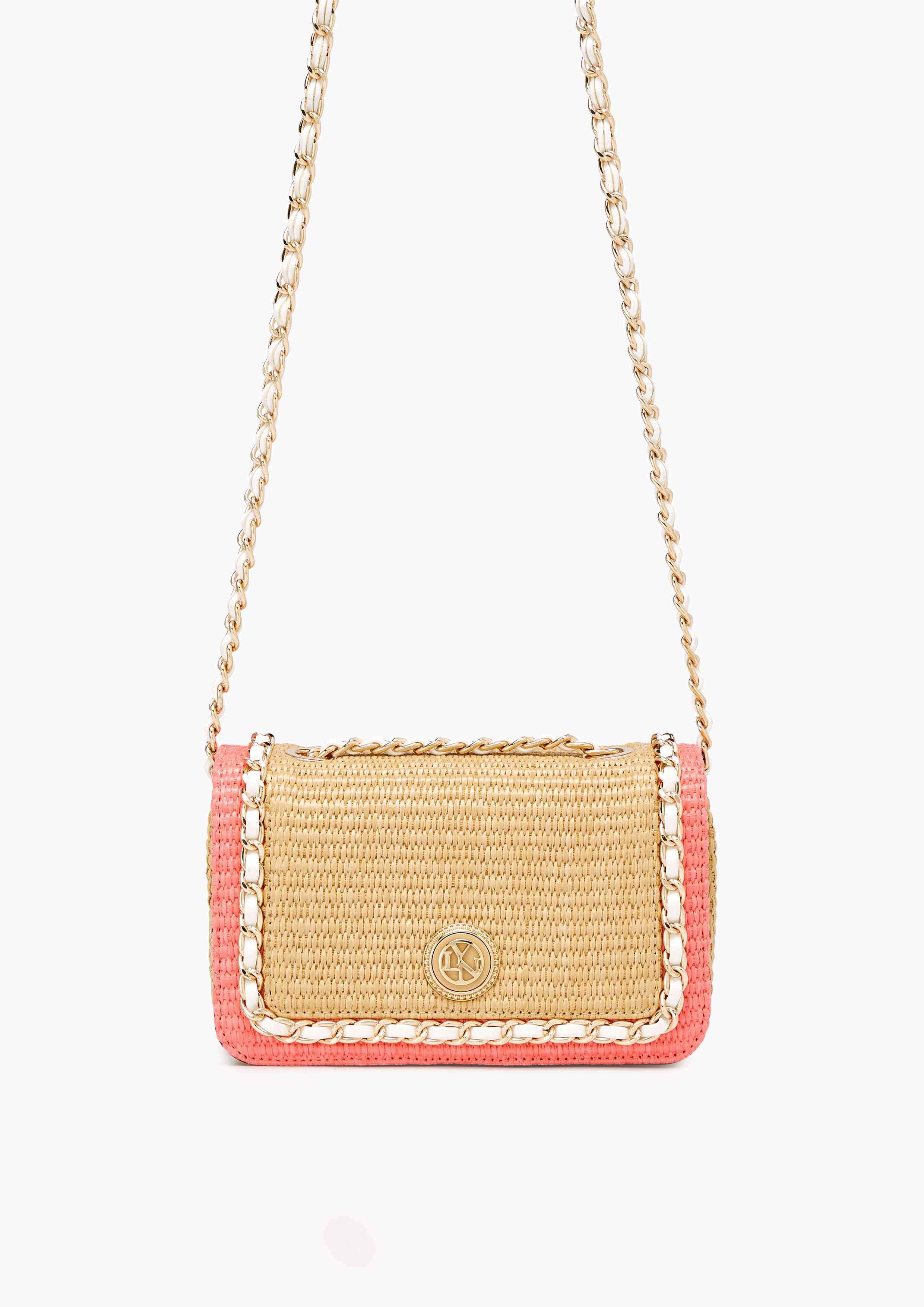 Semona S Crossbody Bag Beige - Lyn TH