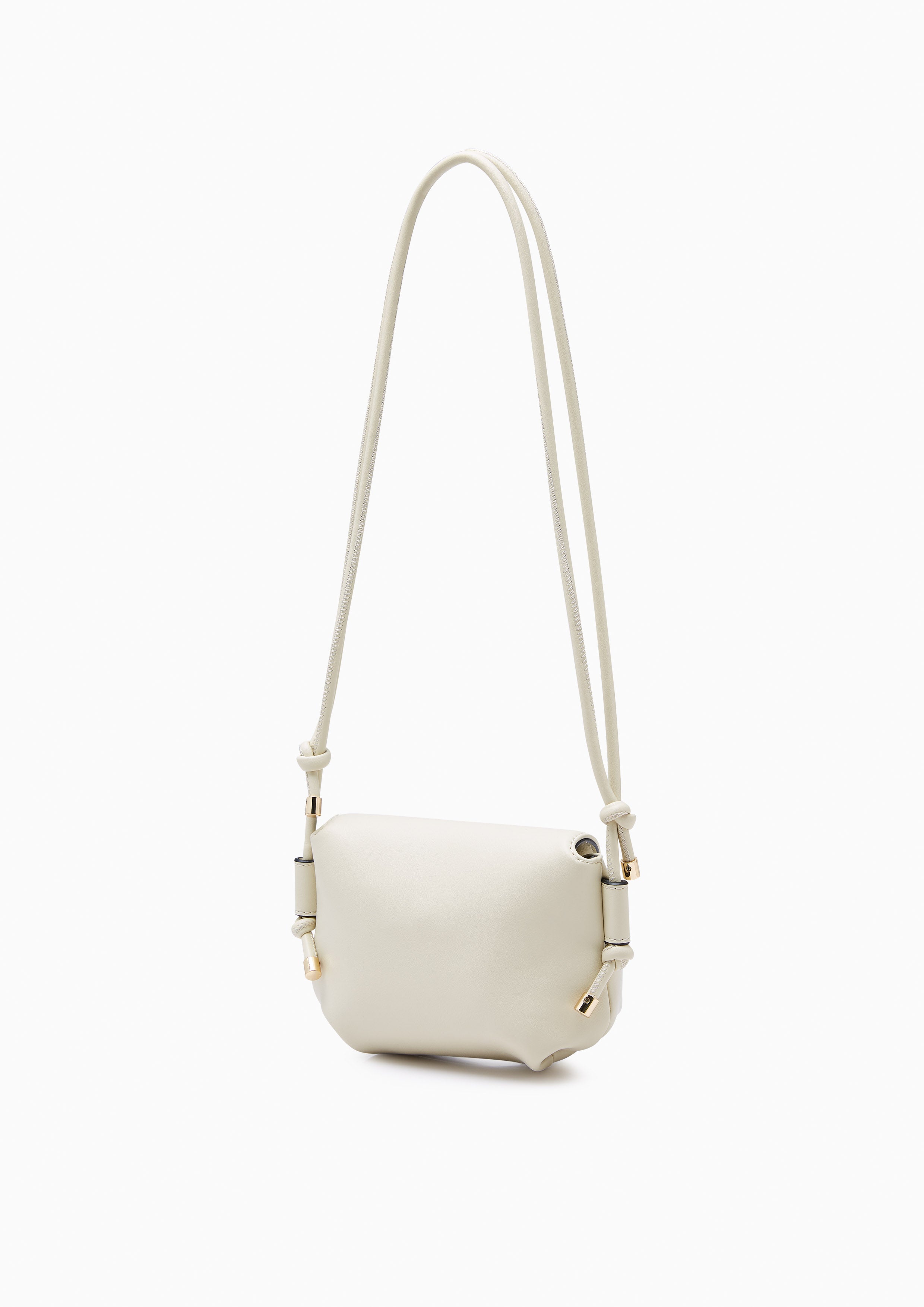 Alison Front Flap Crossbody Bag Beige - Lyn TH