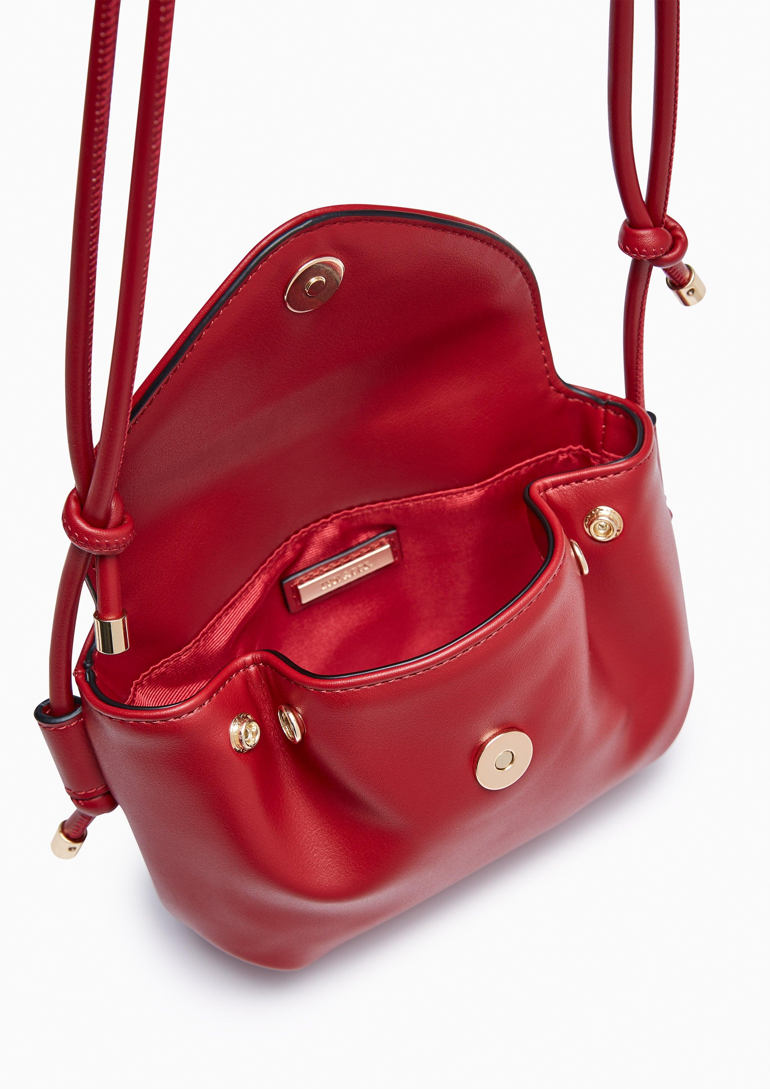 Alison Front Flap Crossbodybag Red - Lyn TH