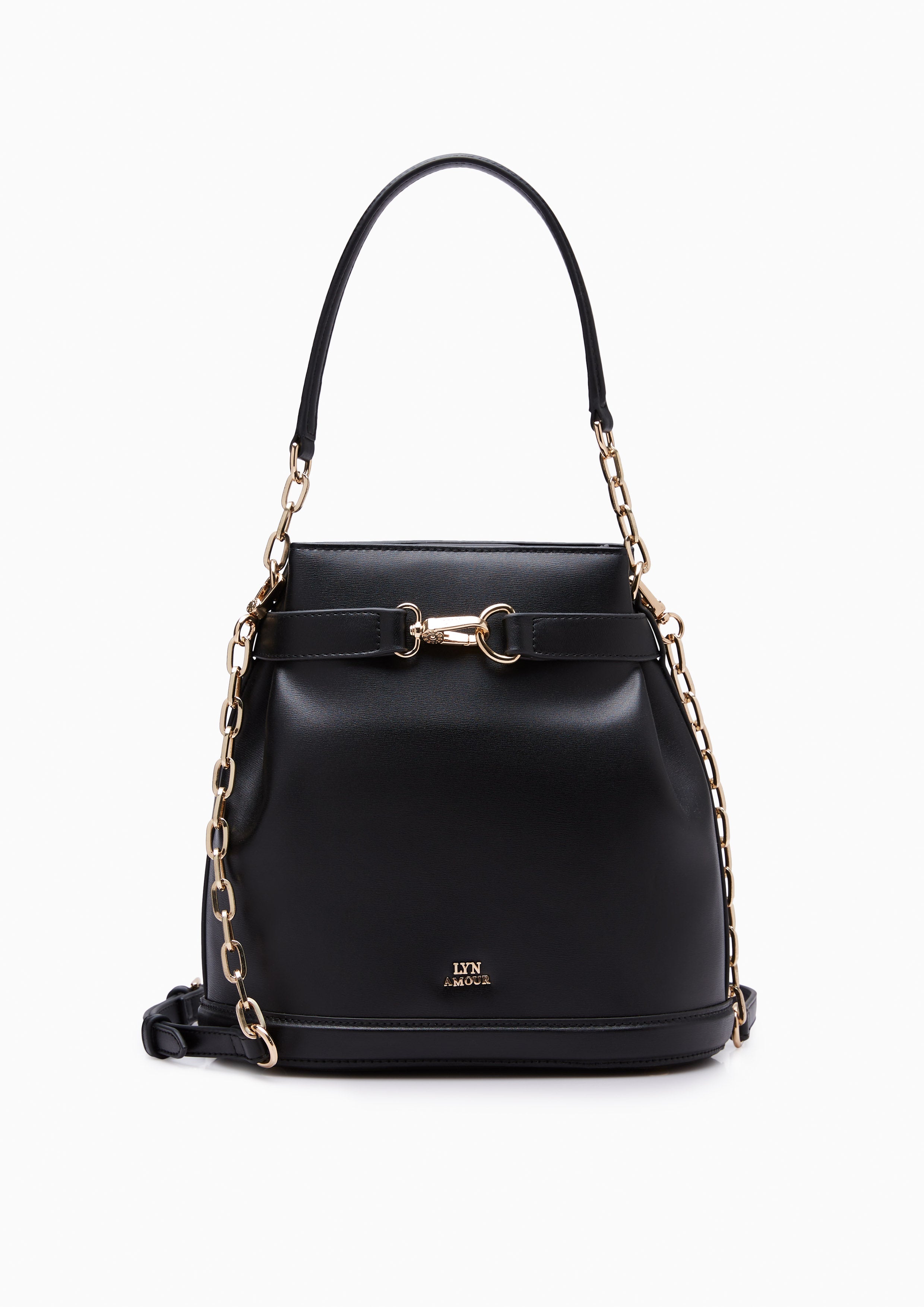 Maria S Bucket Bag Black - Lyn TH