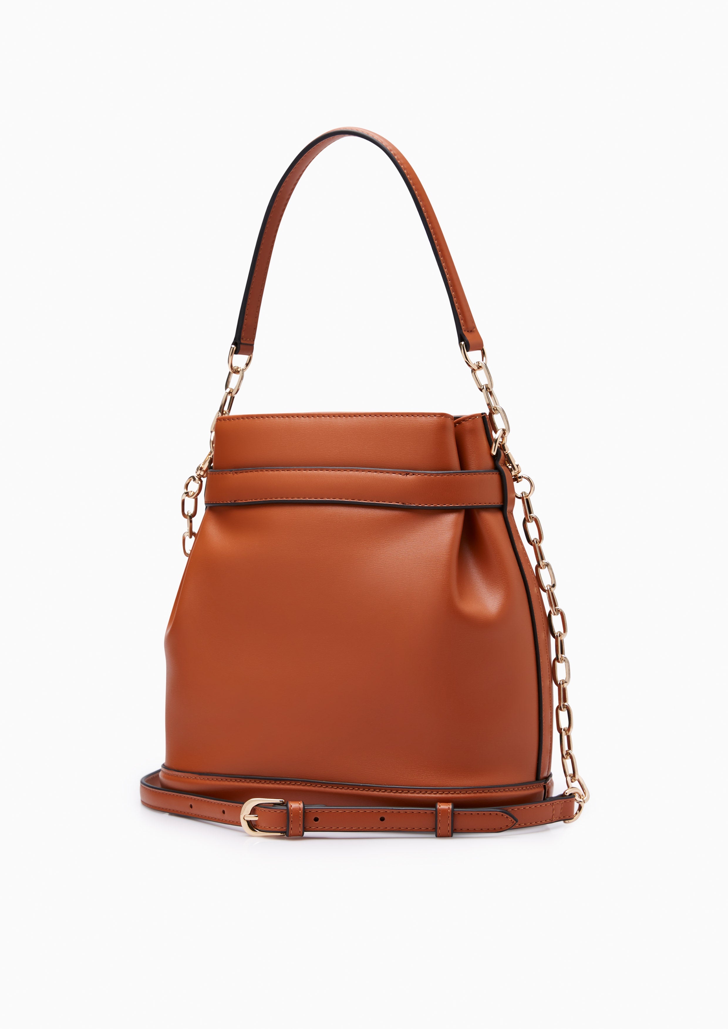 Maria S Bucket Bag Brown - Lyn TH