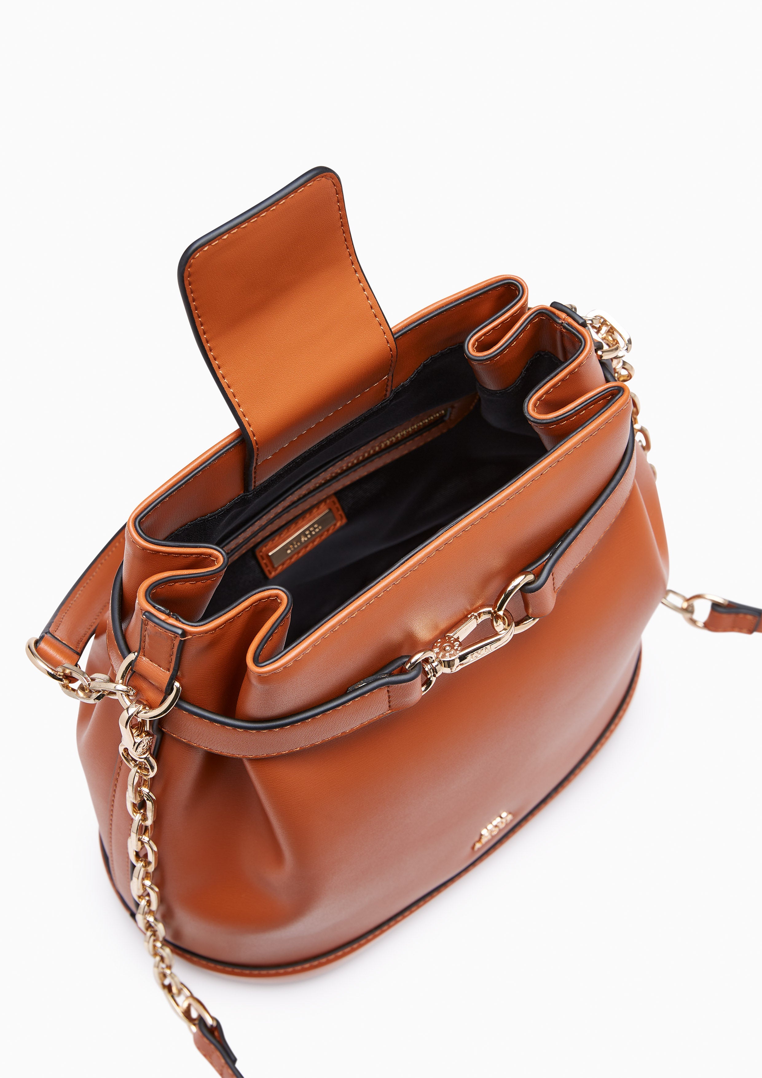 Maria S Bucket Bag Brown - Lyn TH