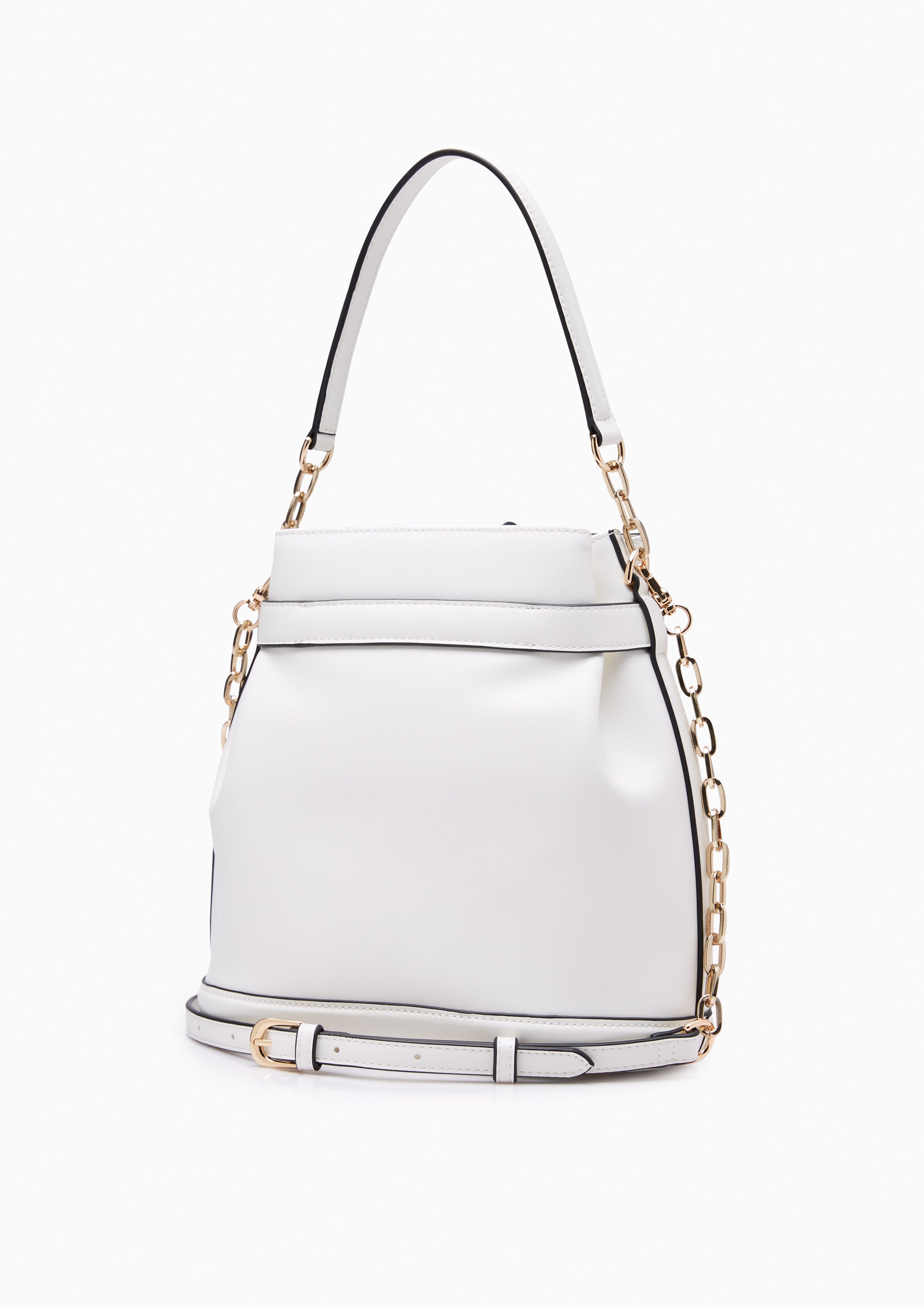 Maria S Bucket Bag Ivory - Lyn TH