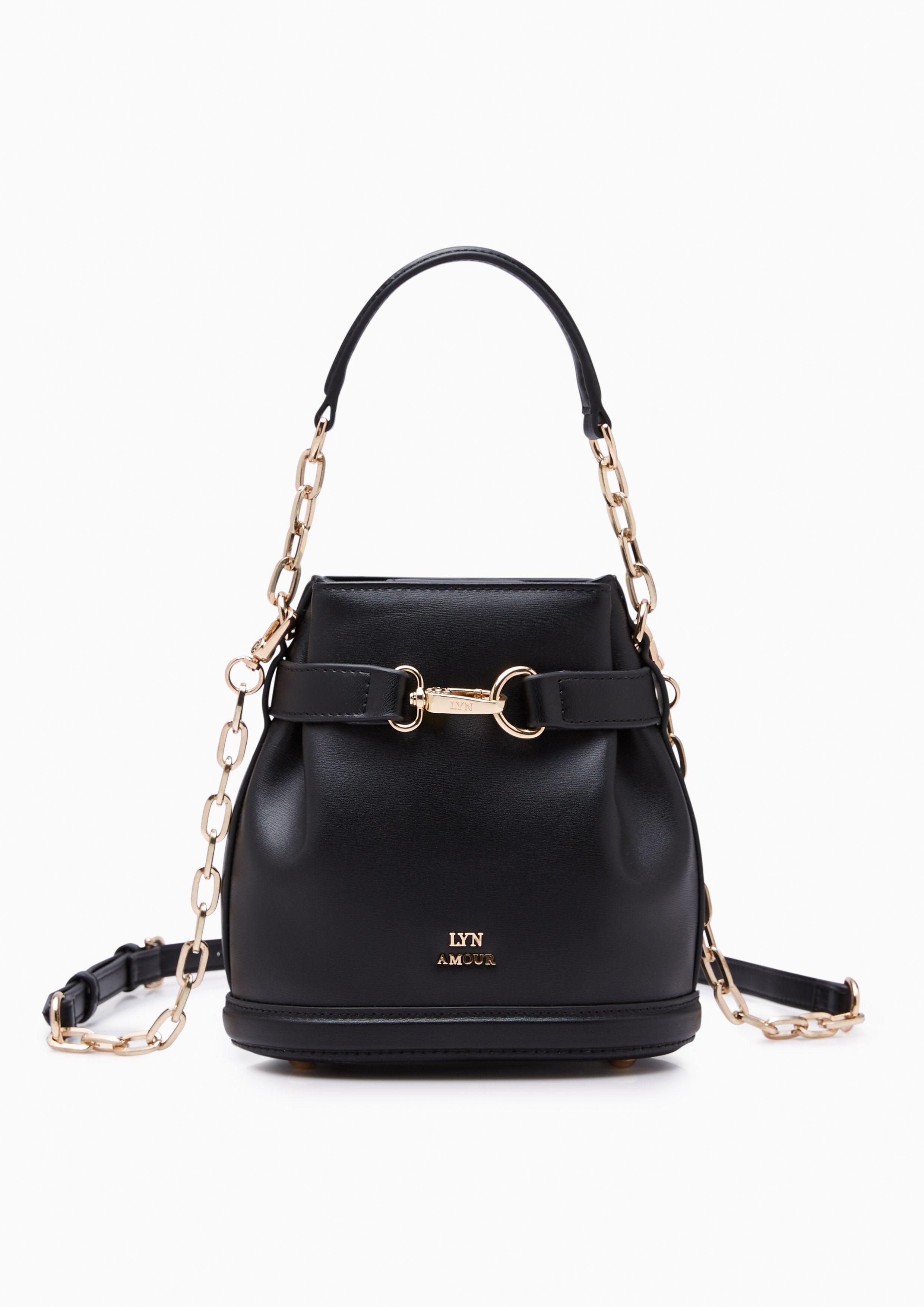 Maria Mini Bucket Bag Black Lyn Online Official Store