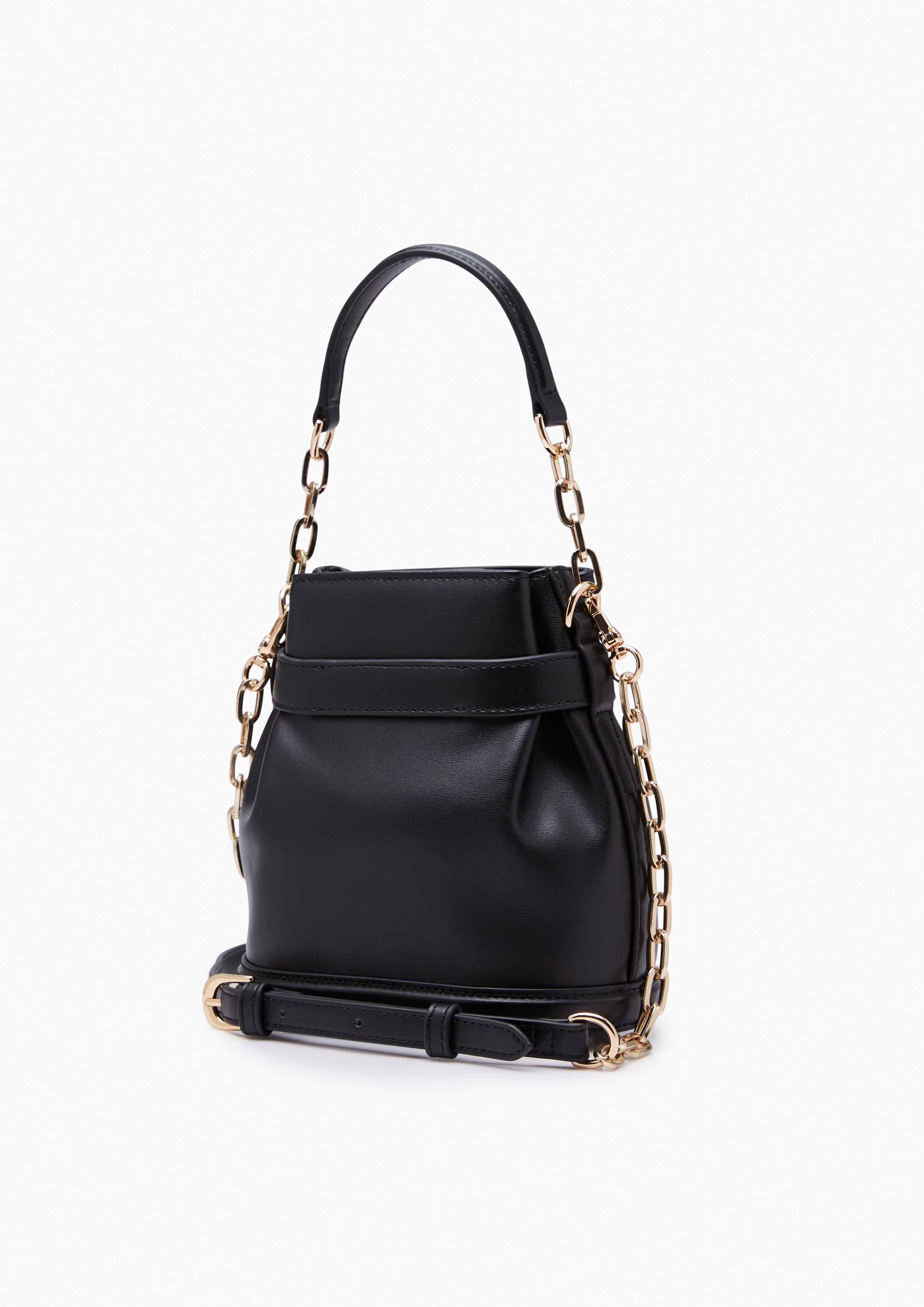 Maria Mini Bucket Bag Black - Lyn TH