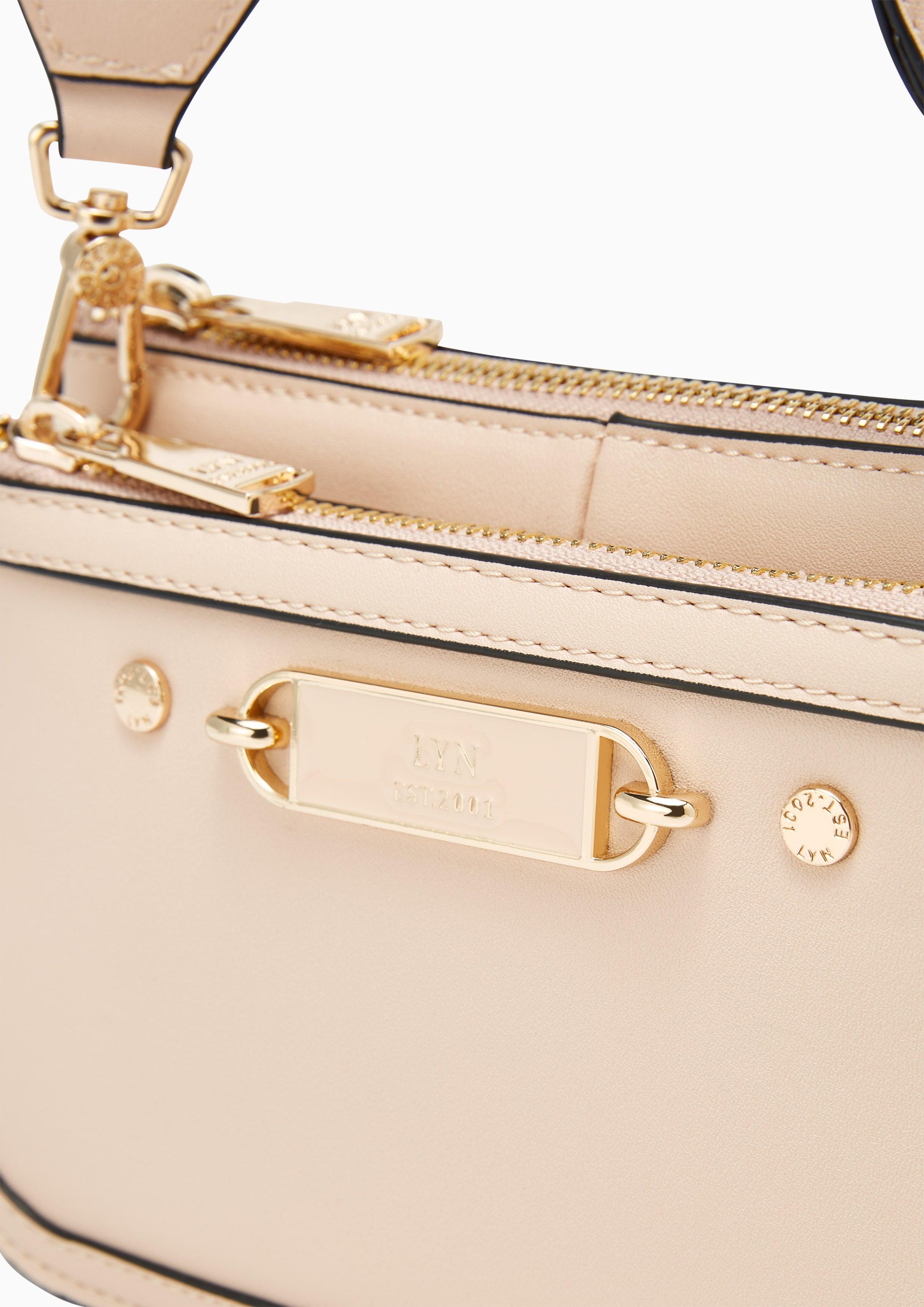 Marina S Crossbody Bag Beige - Lyn TH