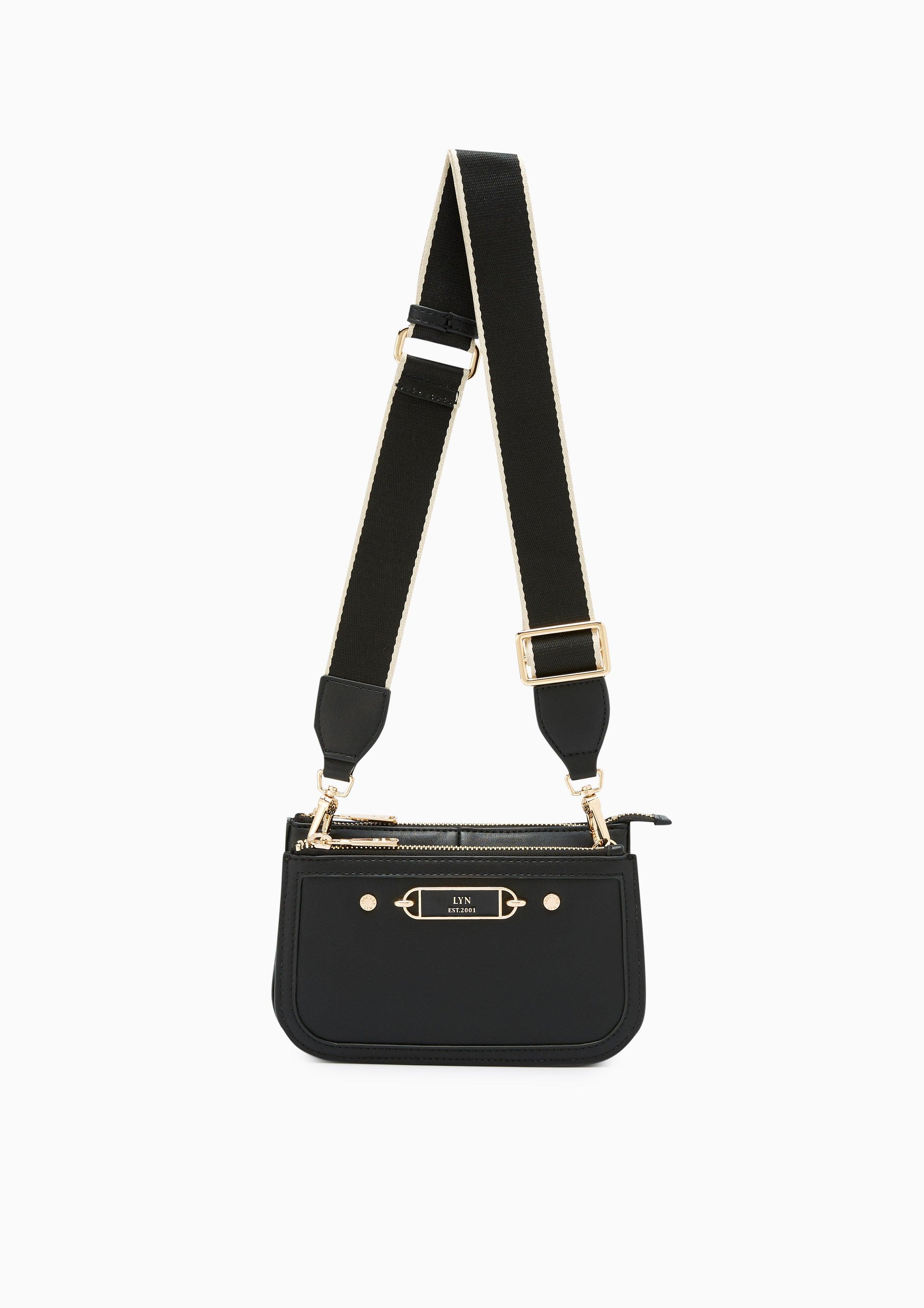 Marina S Crossbody Bag Black - Lyn TH