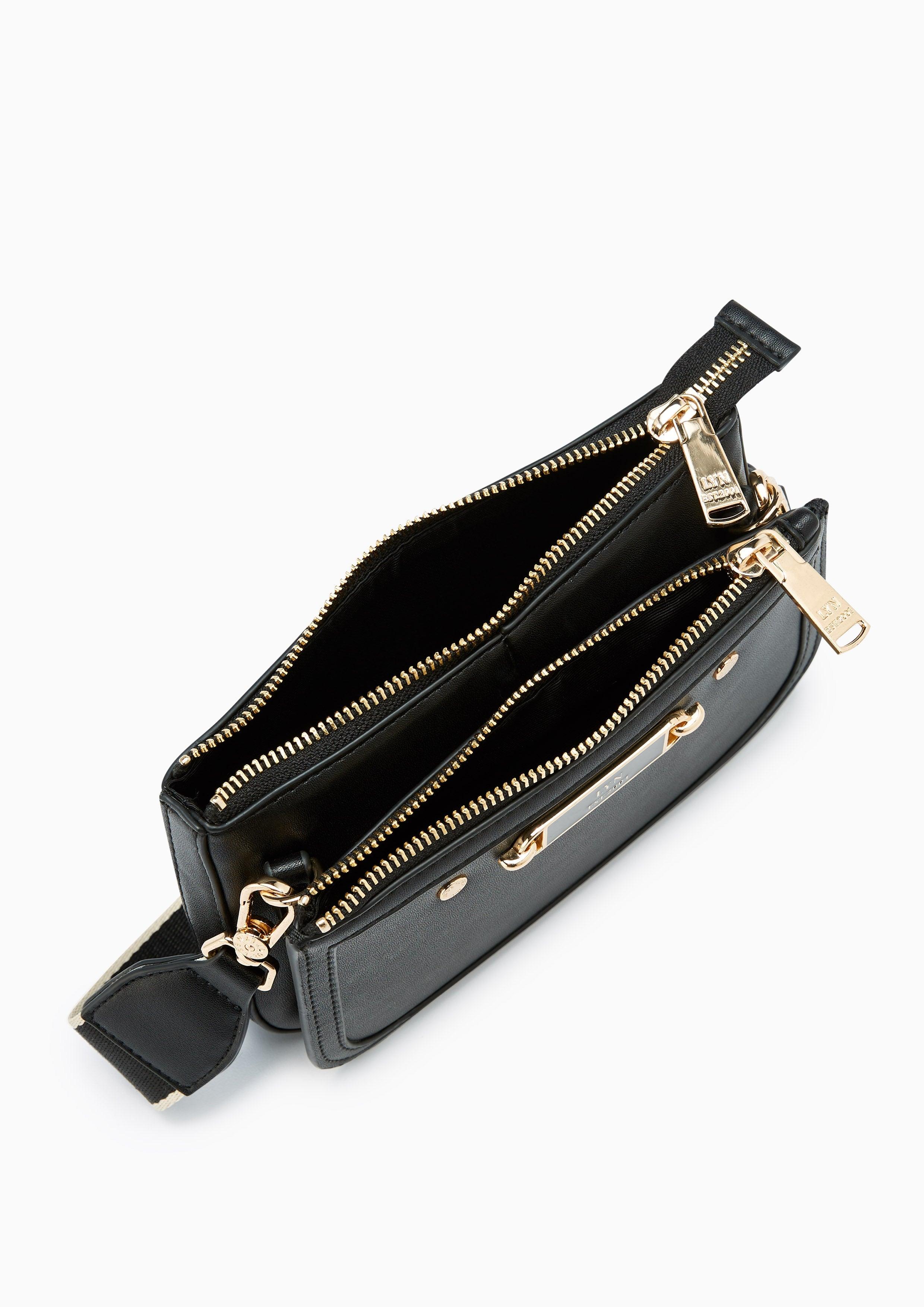 Marina S Crossbody Bag Black - Lyn TH