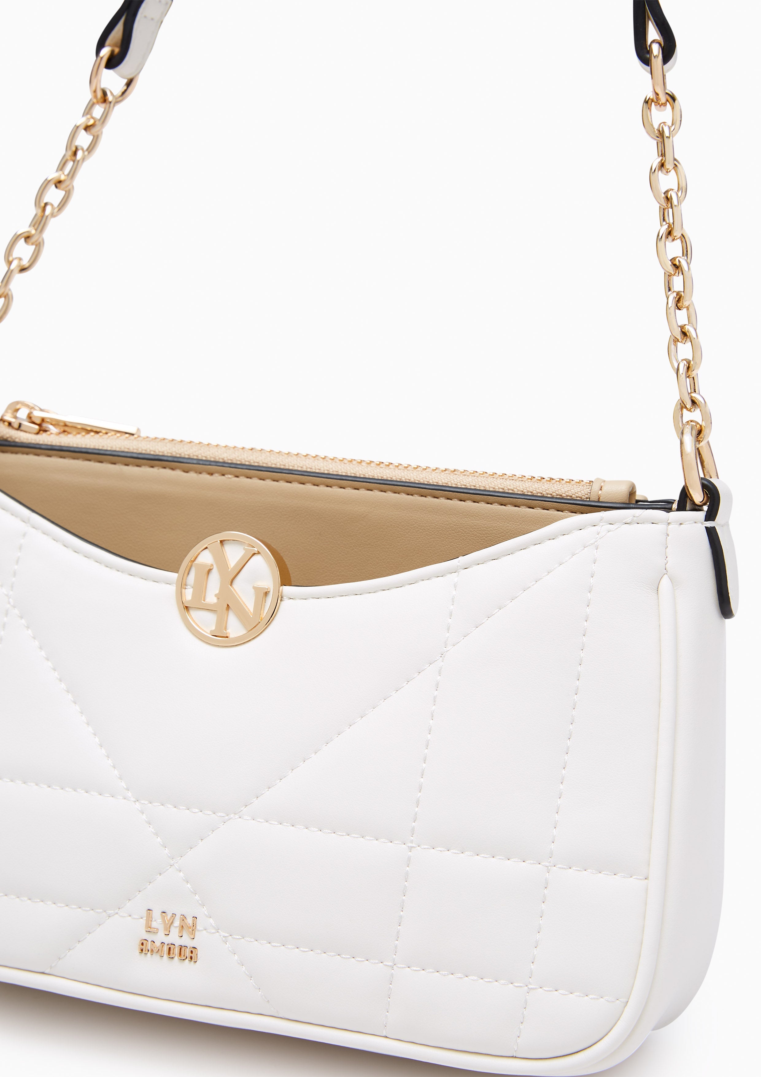 Irish Crossbody Bag Ivory - Lyn TH