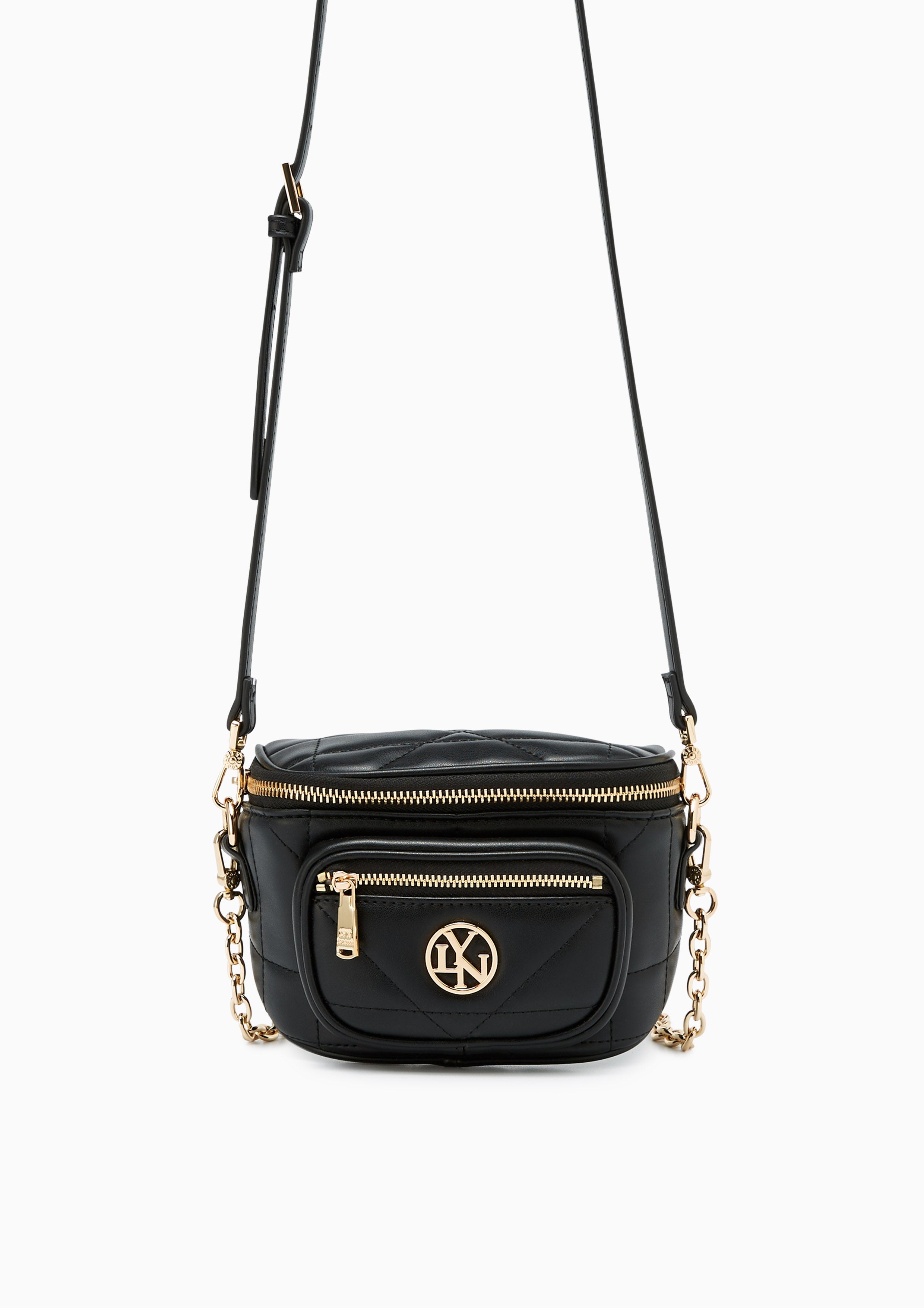 Irish Mini Crossbody Bag Black - Lyn TH