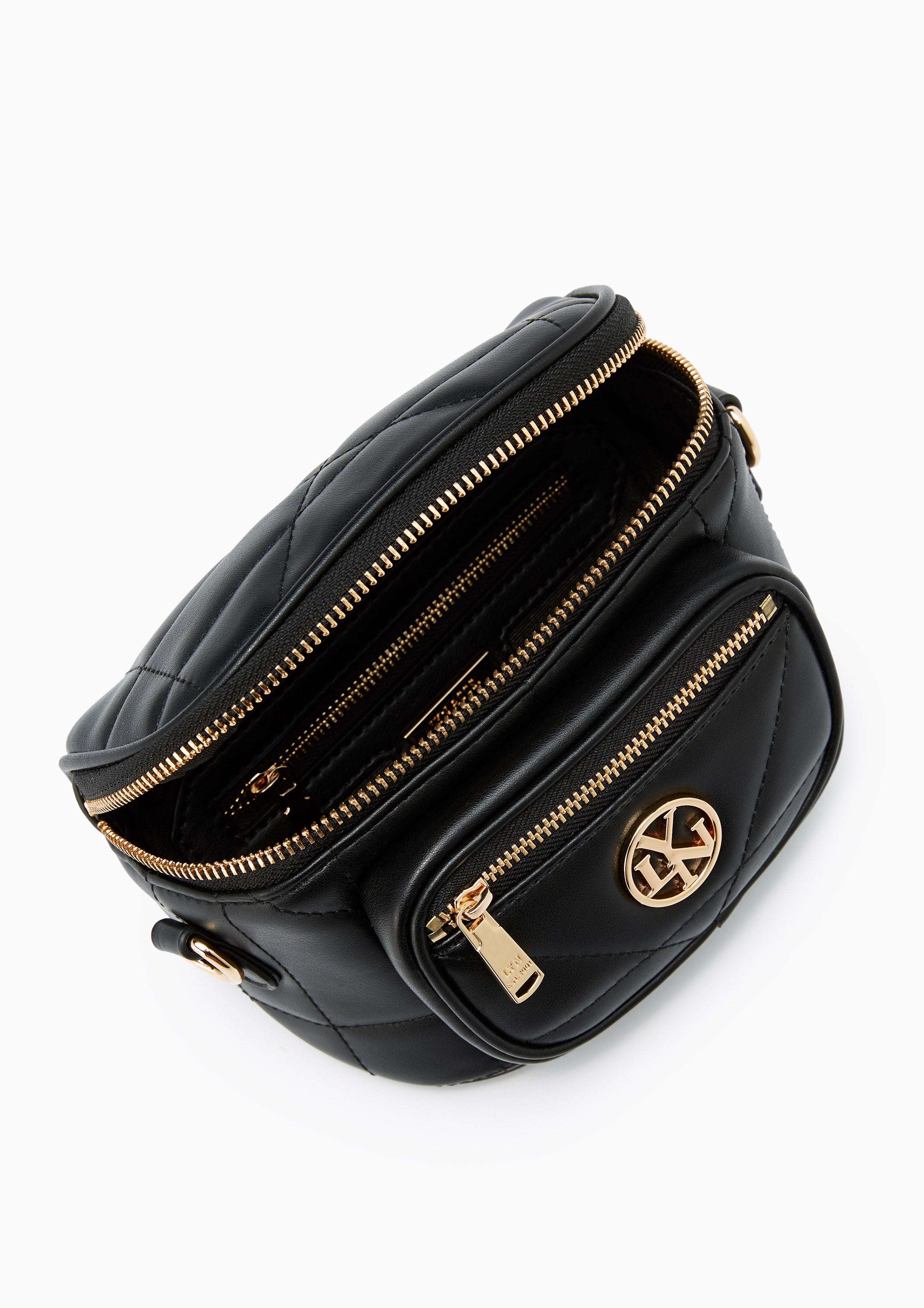 Irish Mini Crossbody Bag Black - Lyn TH