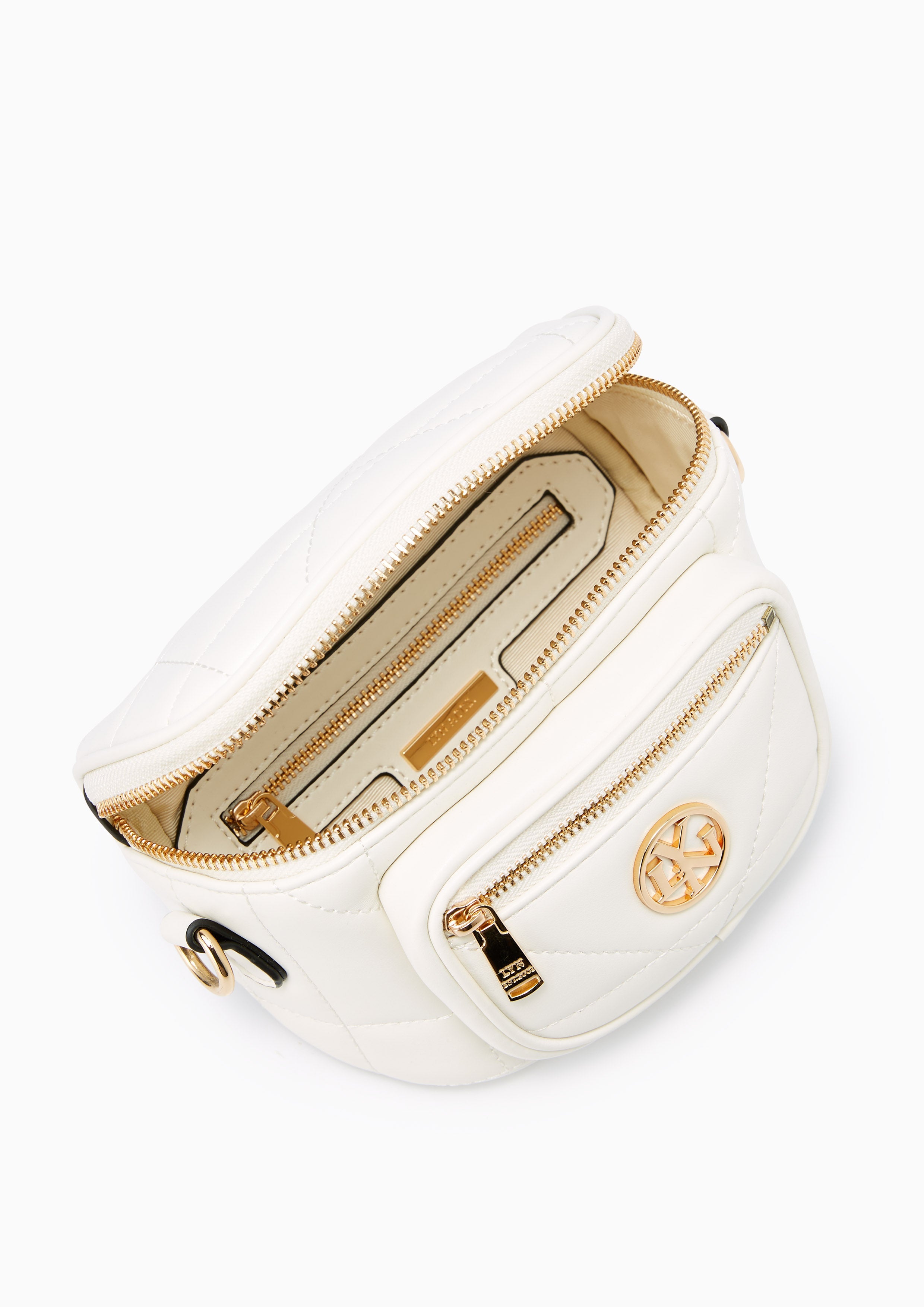 Irish Mini Crossbody Bag Off-White - Lyn TH