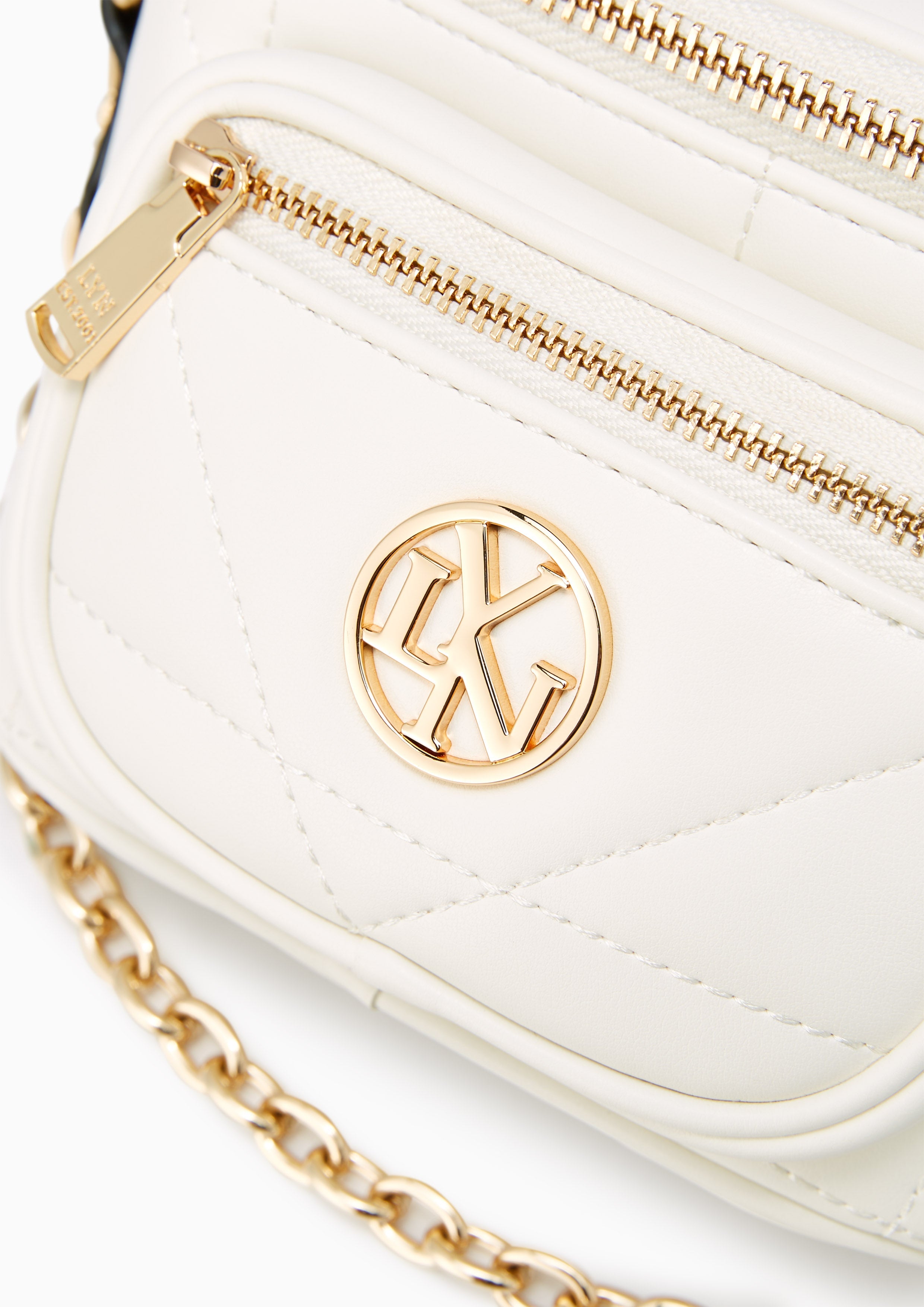 Irish Mini Crossbody Bag Off-White - Lyn TH