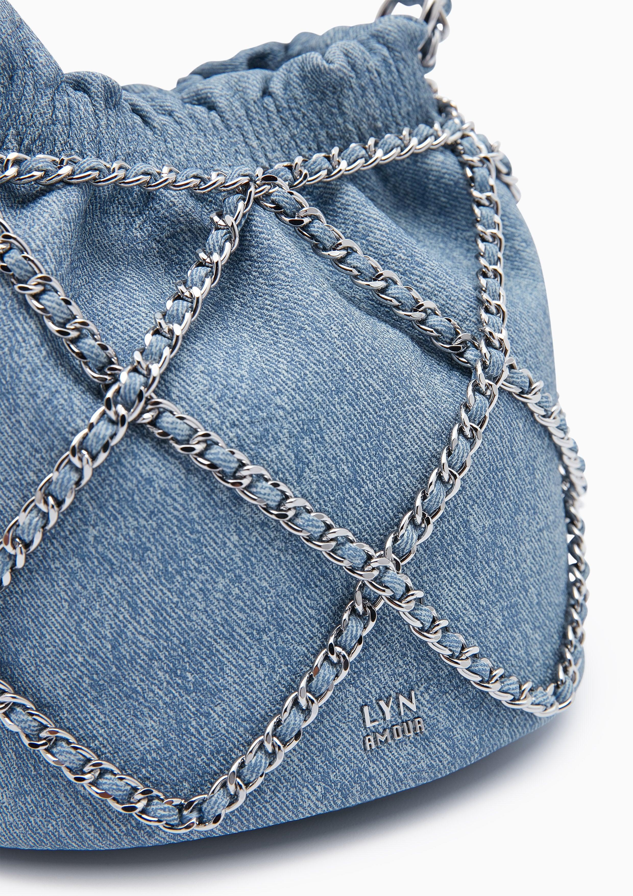 Nebula Bucket Bag Blue - Lyn TH