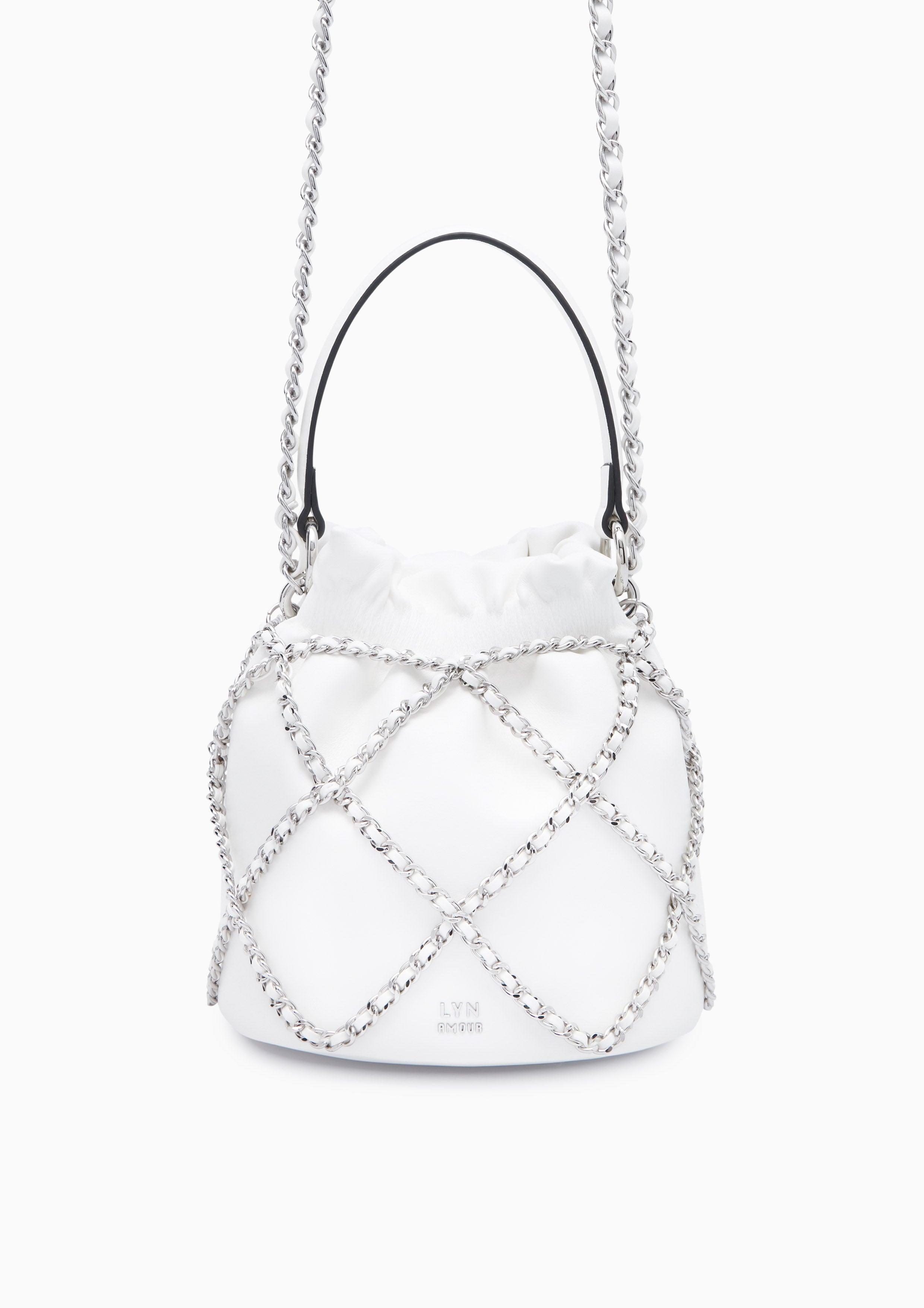 Nebula Bucket Bag White - Lyn TH