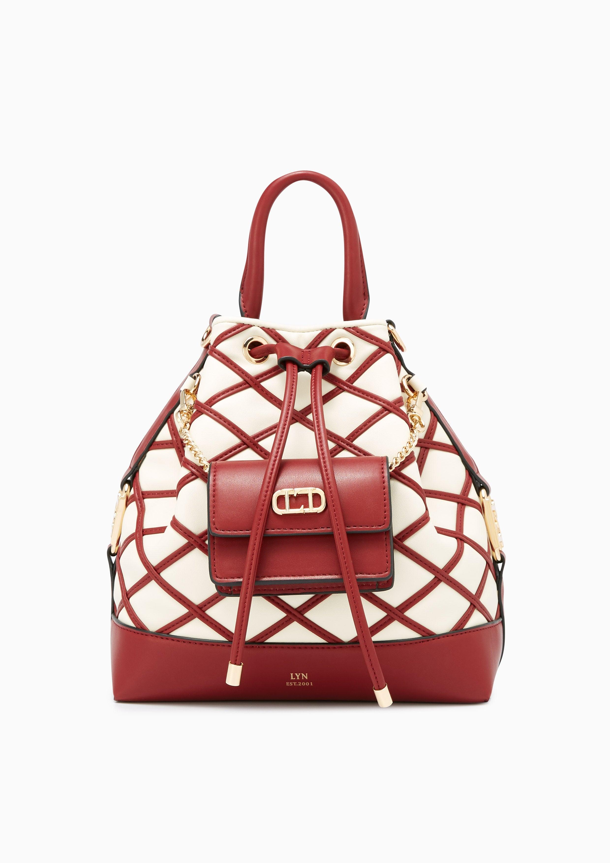 Abelyn Bucket Bag Red - Lyn TH