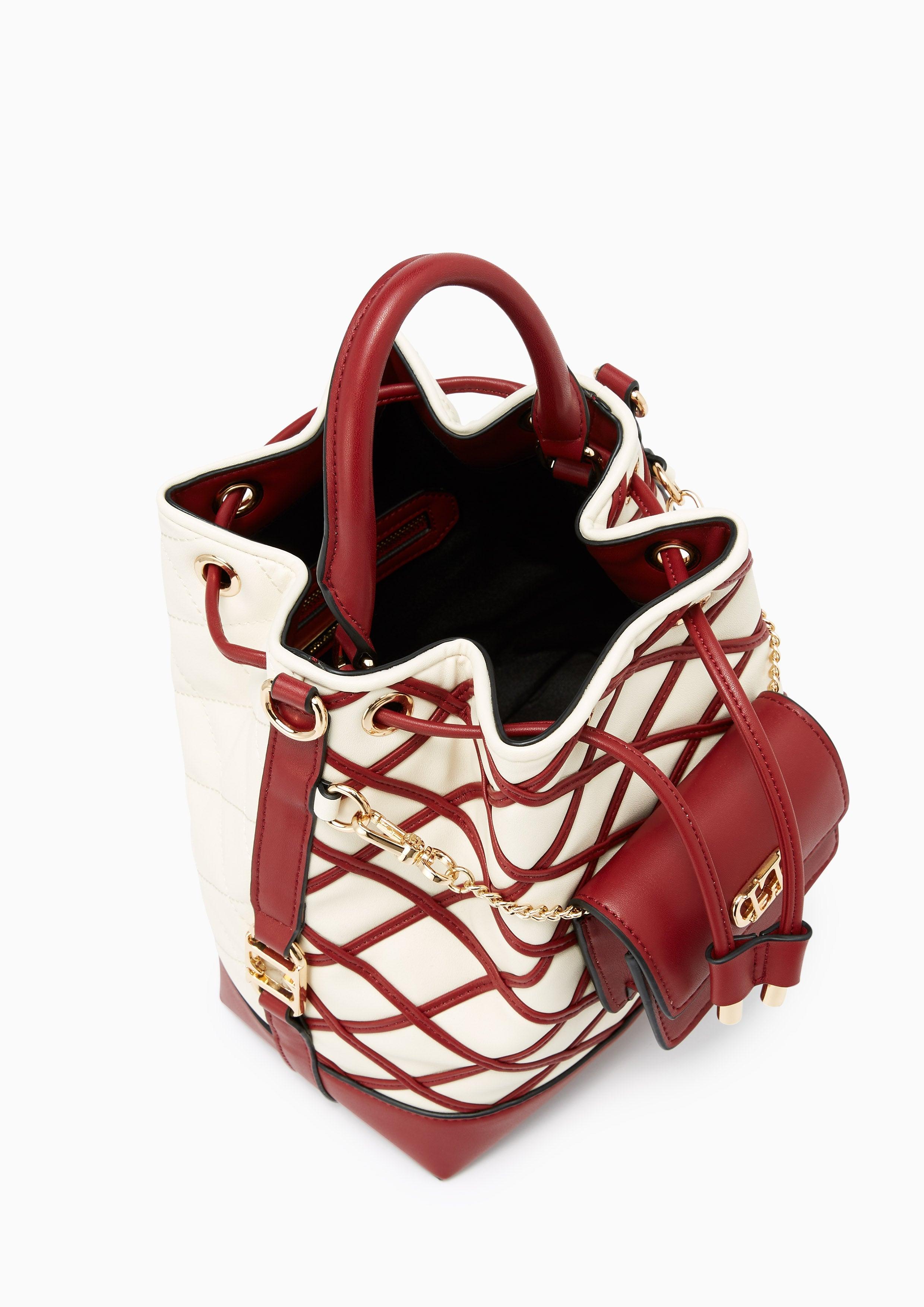 Abelyn Bucket Bag Red - Lyn TH