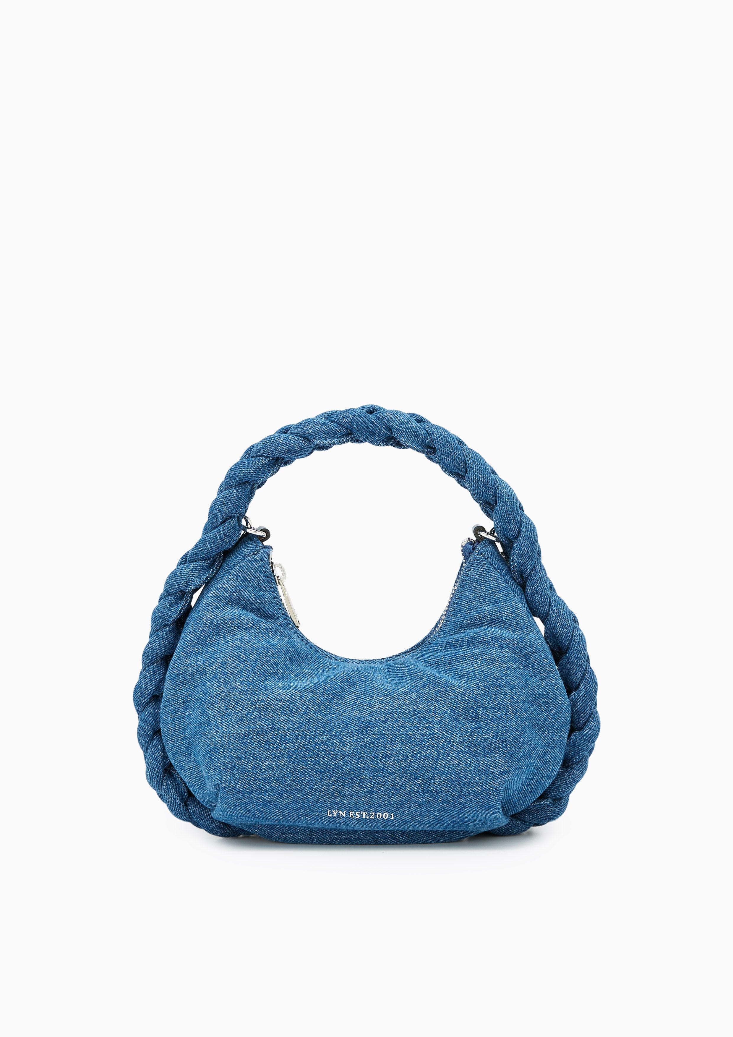 Croft Denim Version Handbag Dark Blue - Lyn TH