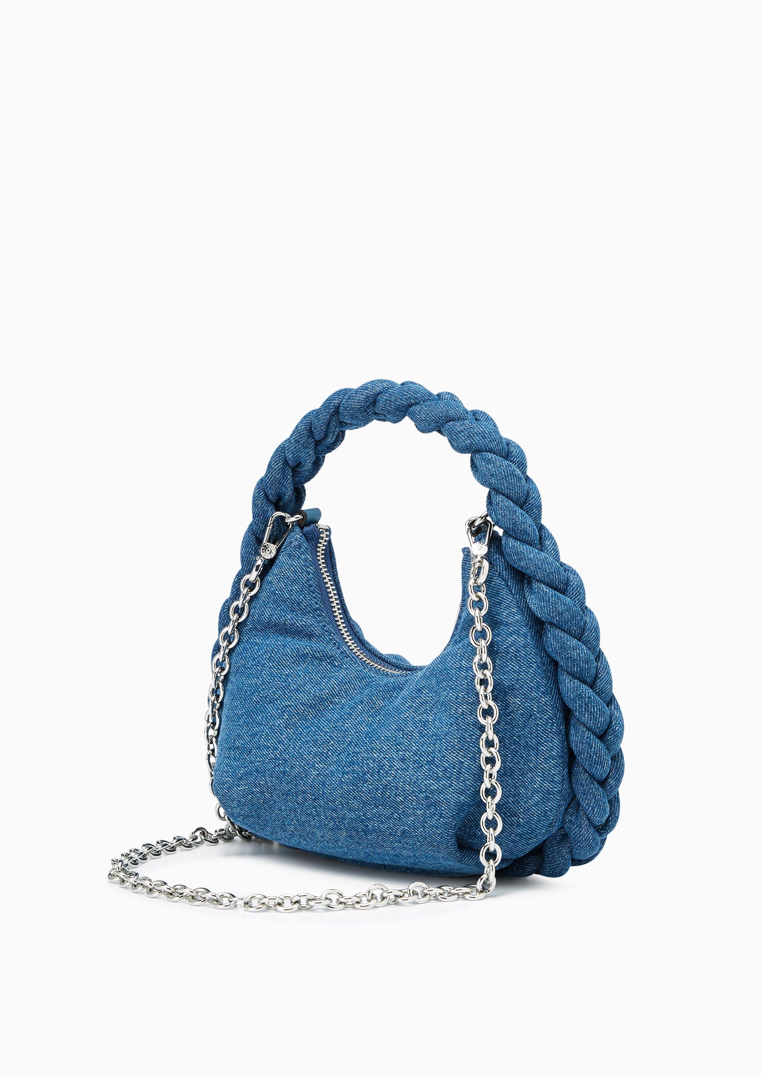 Croft Denim Version Handbag Dark Blue - Lyn TH