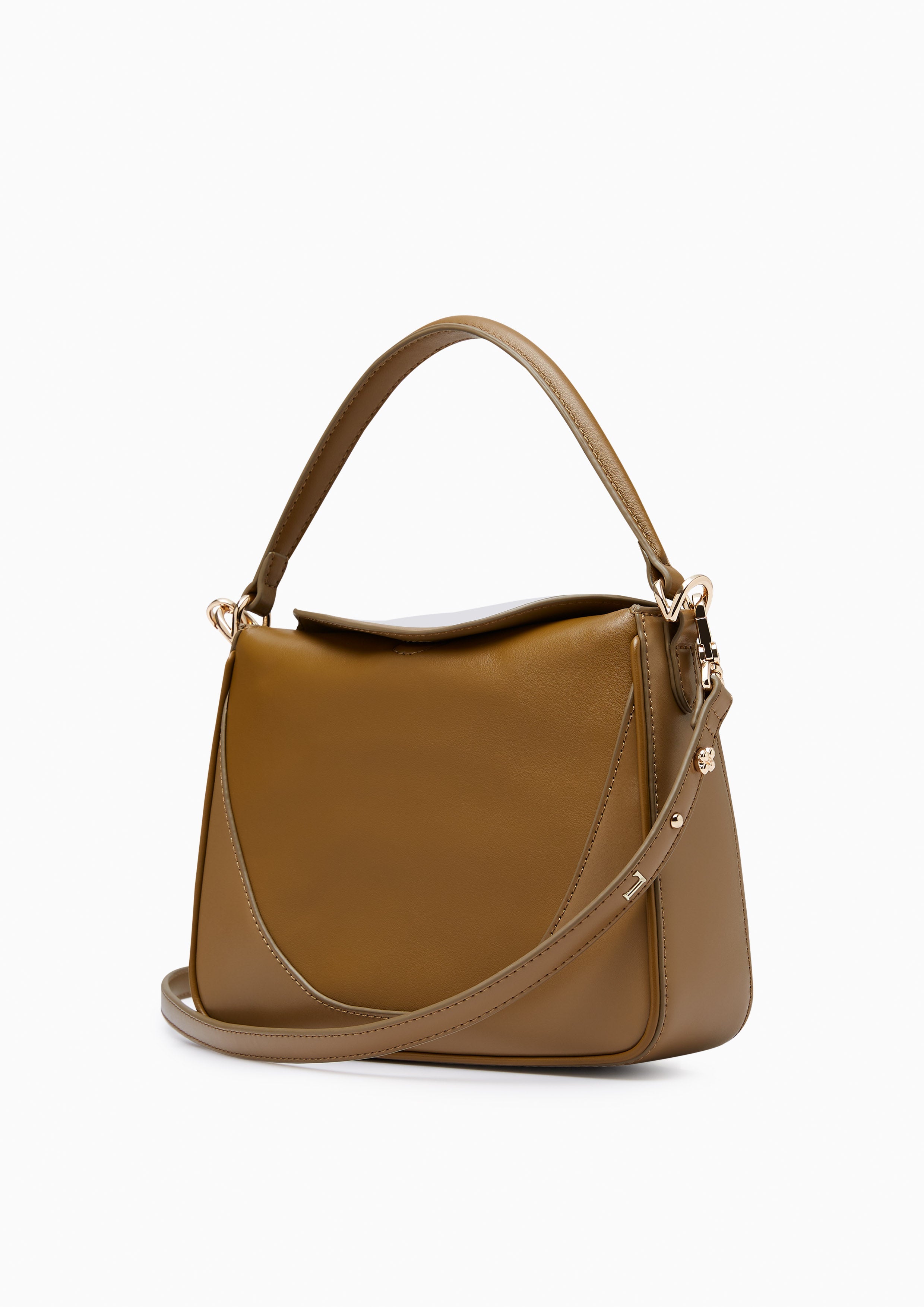 Elen Suede Crossbody Bag Brown - Lyn TH