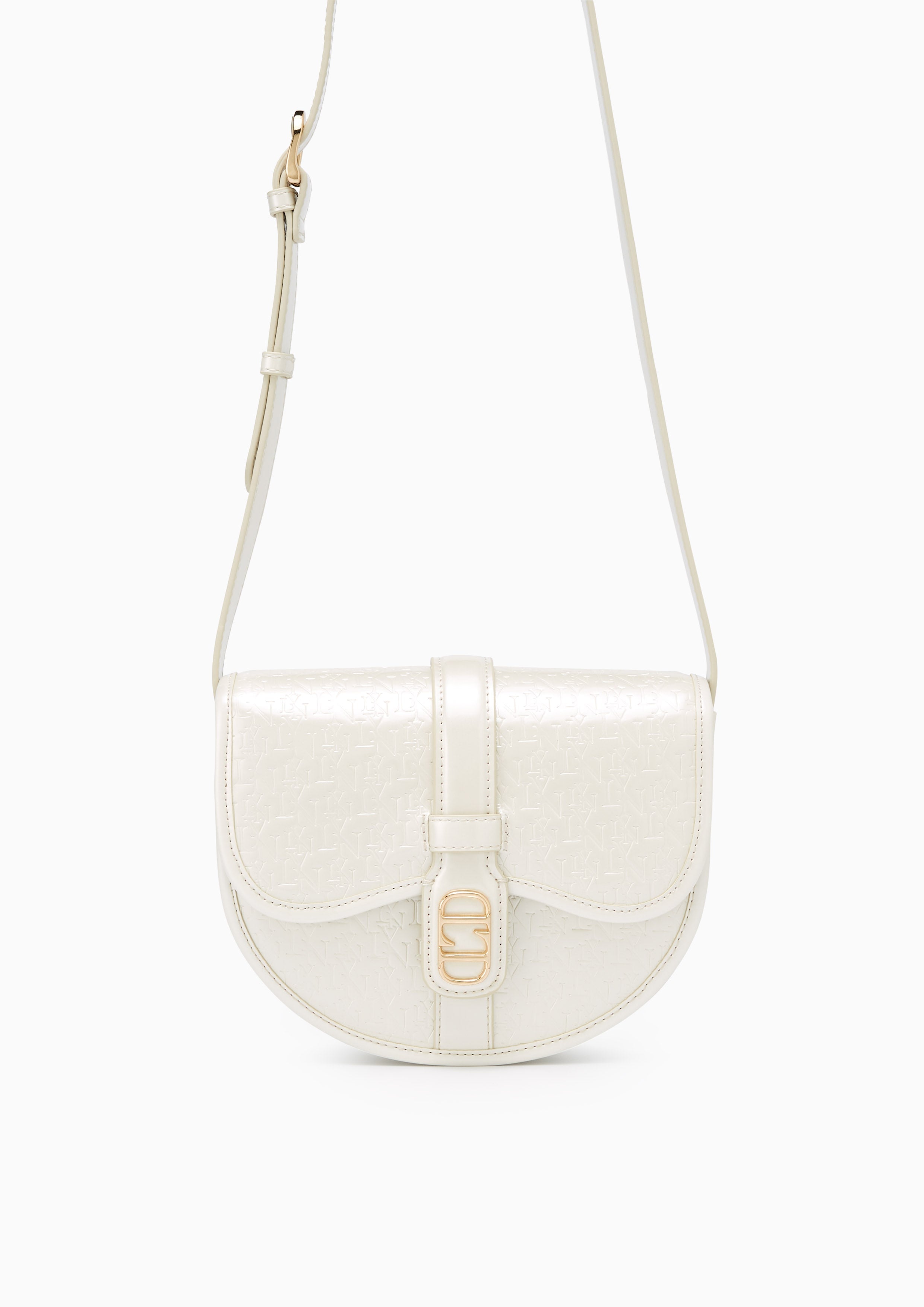 Janece Crossbody Bag Ivory - Lyn TH