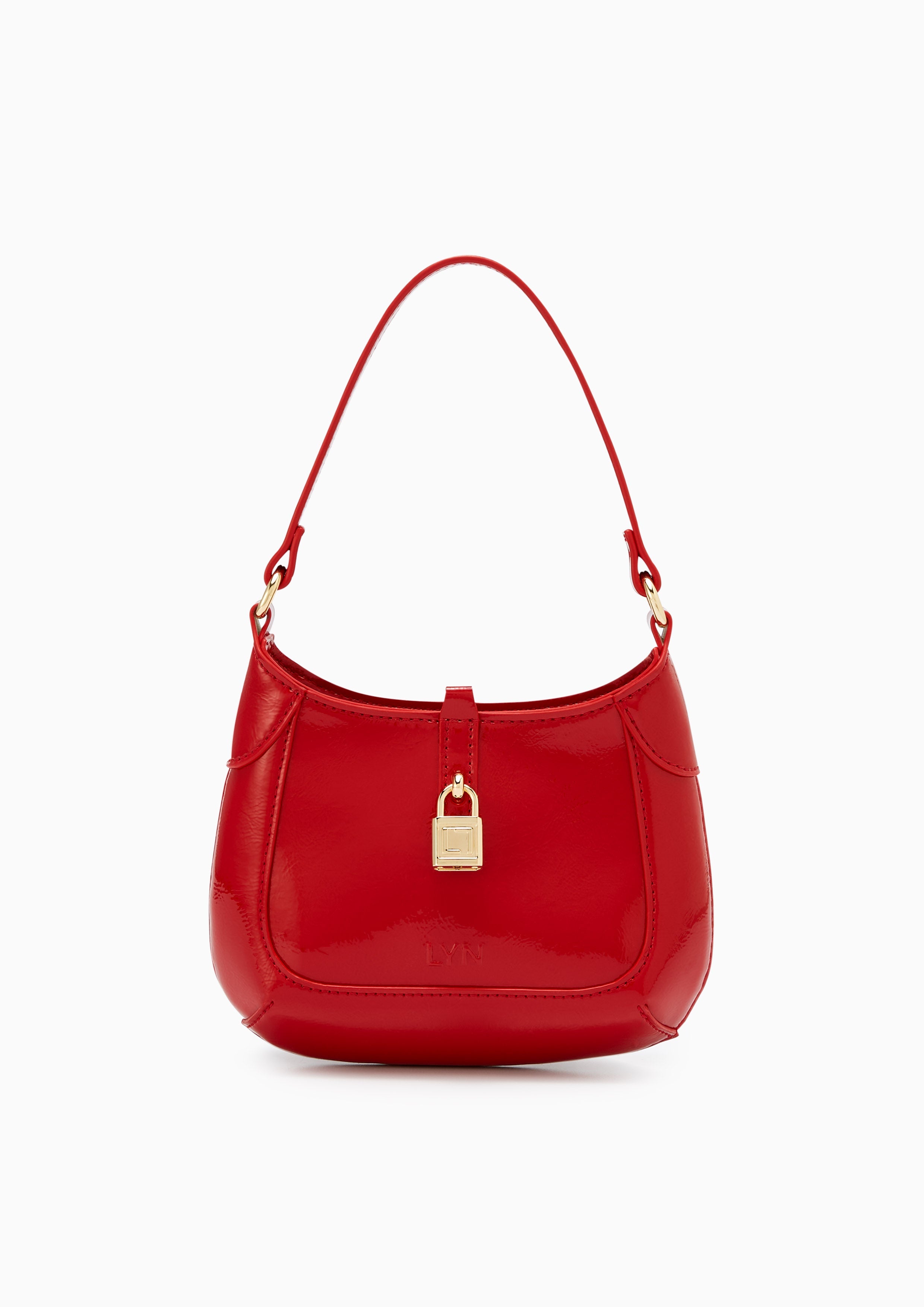 Jasnistier Mini Top Handle Bag Red