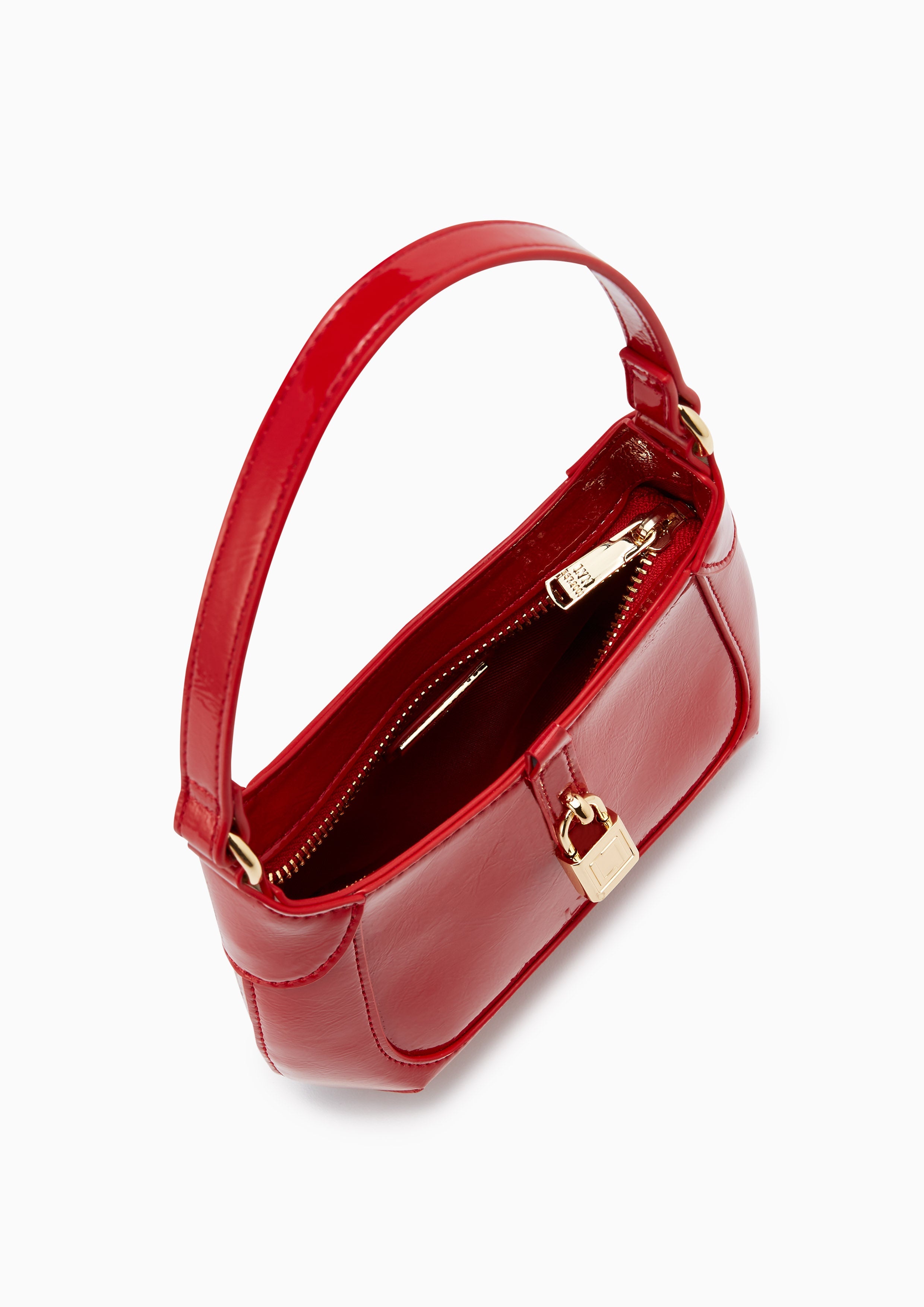 Jasnistier Mini Top Handle Bag Red