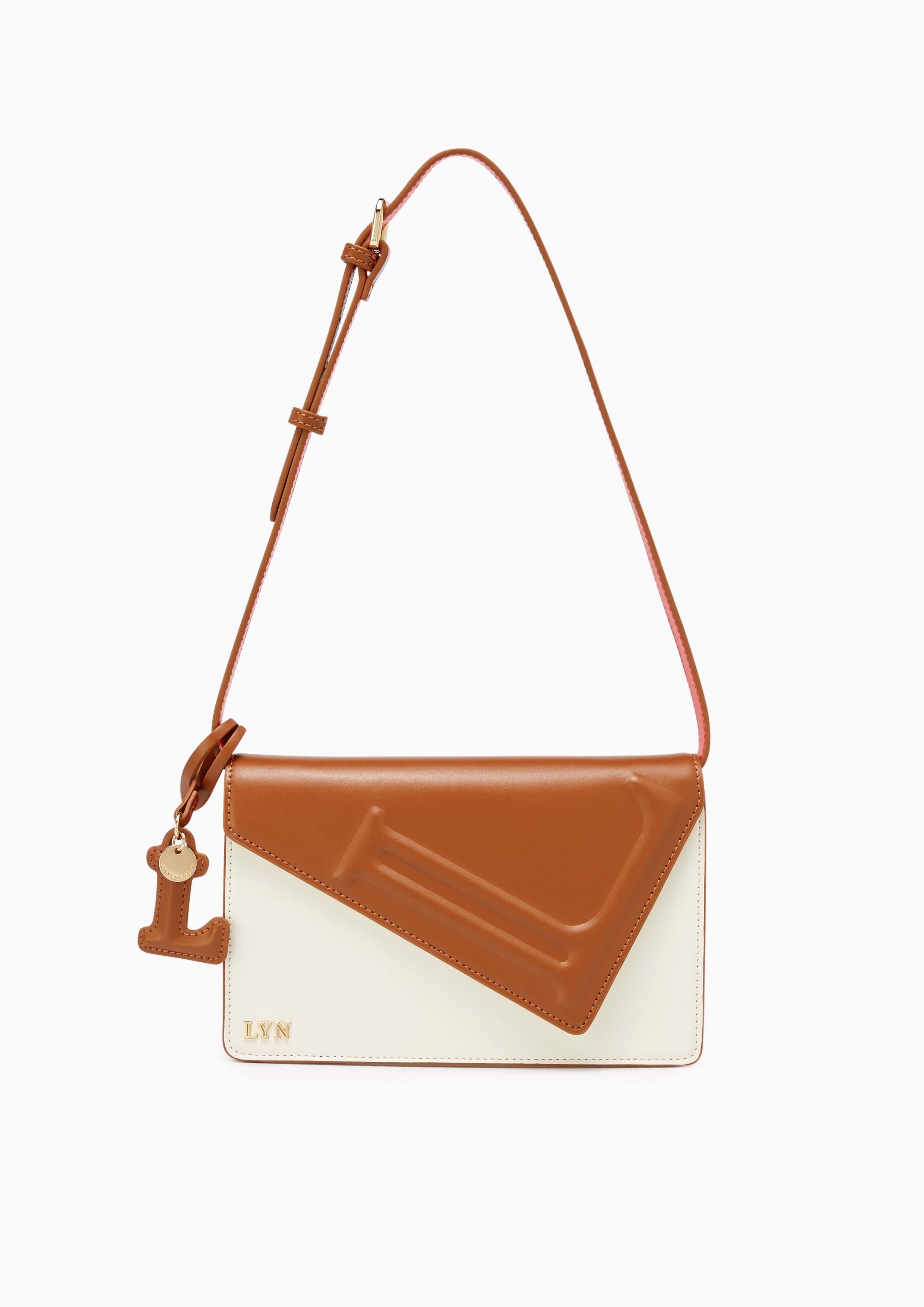 Ellie Shoulder Bag Brown - Lyn TH